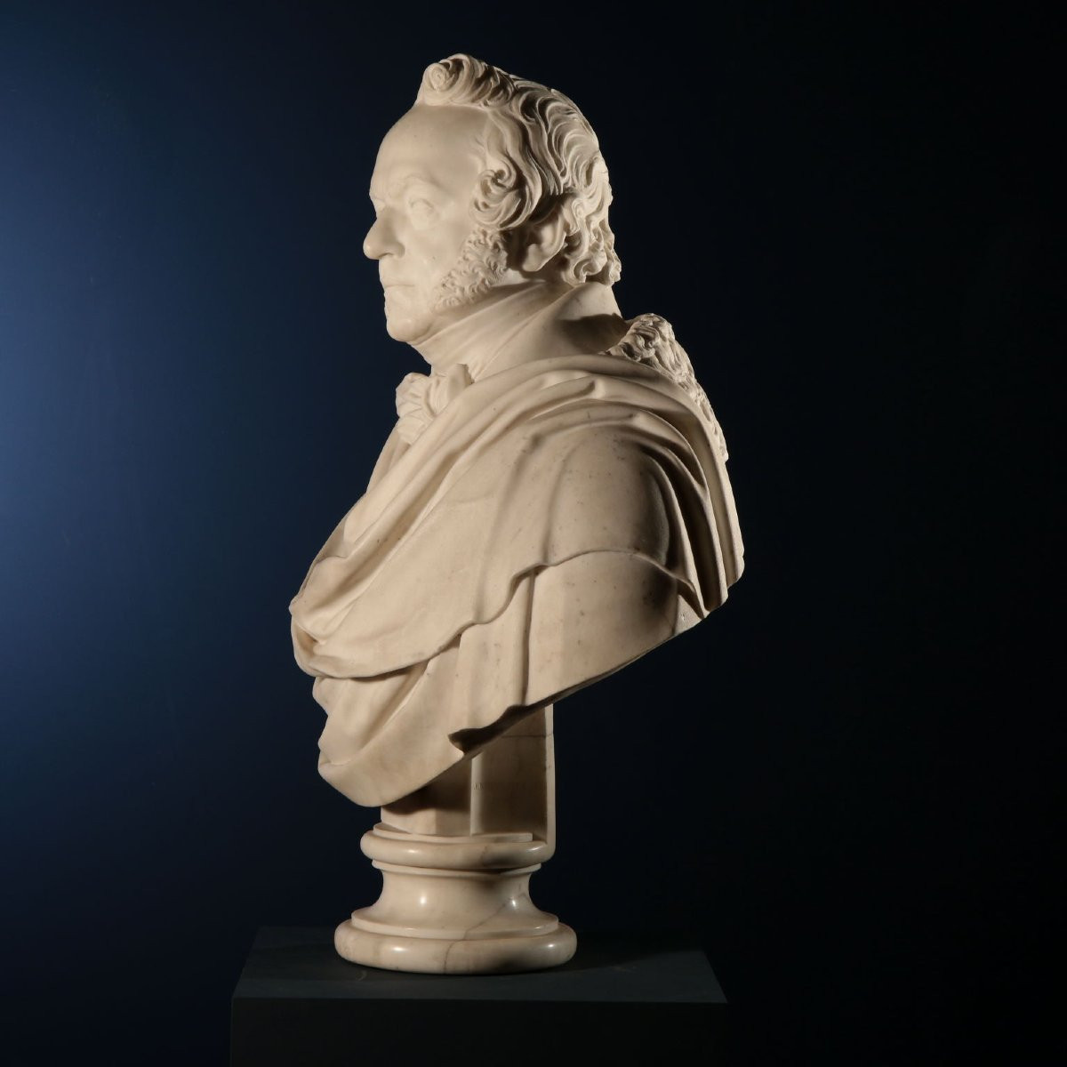 Busto Virile, Giovanni Antonio Emanuelli, 1838-photo-4