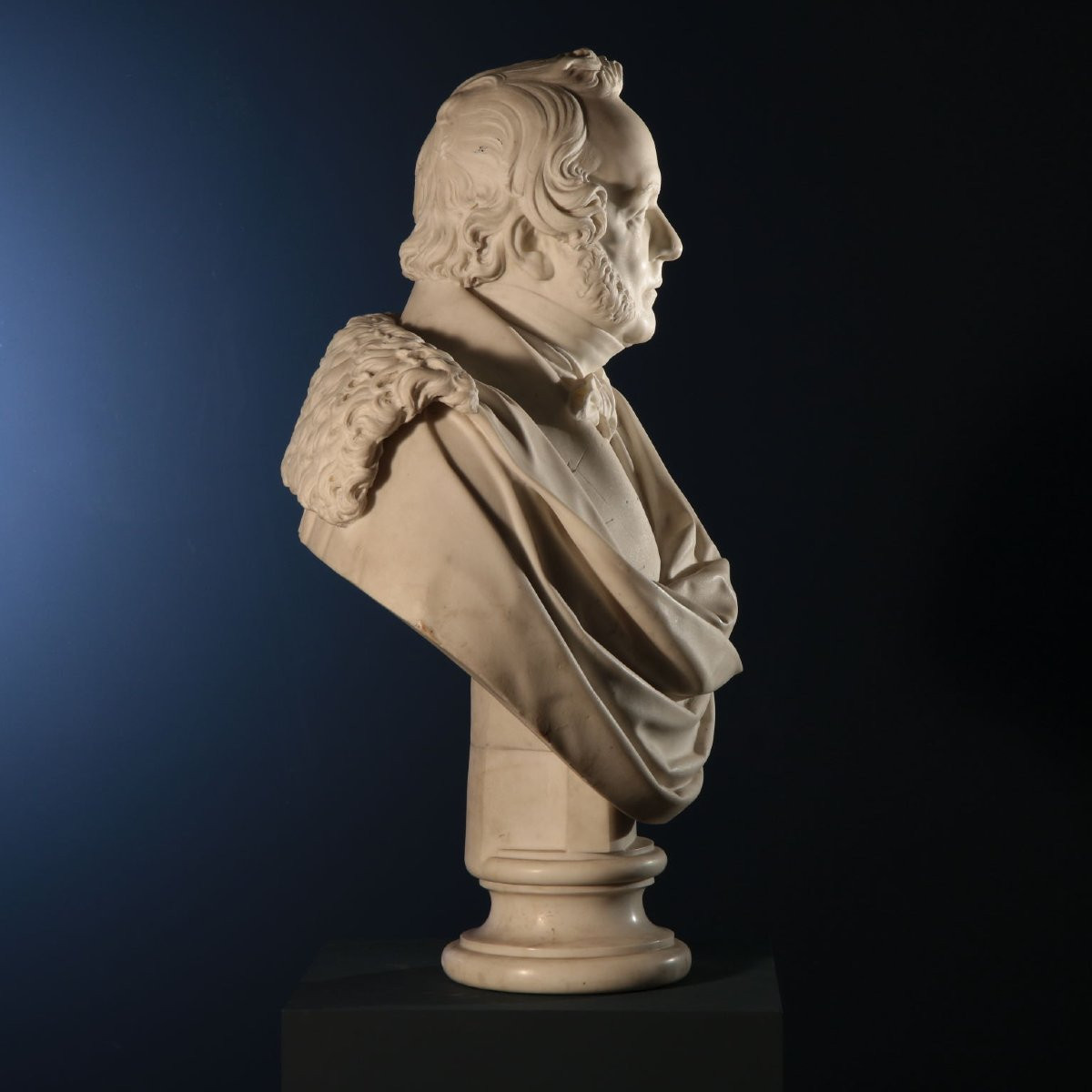 Busto Virile, Giovanni Antonio Emanuelli, 1838-photo-3