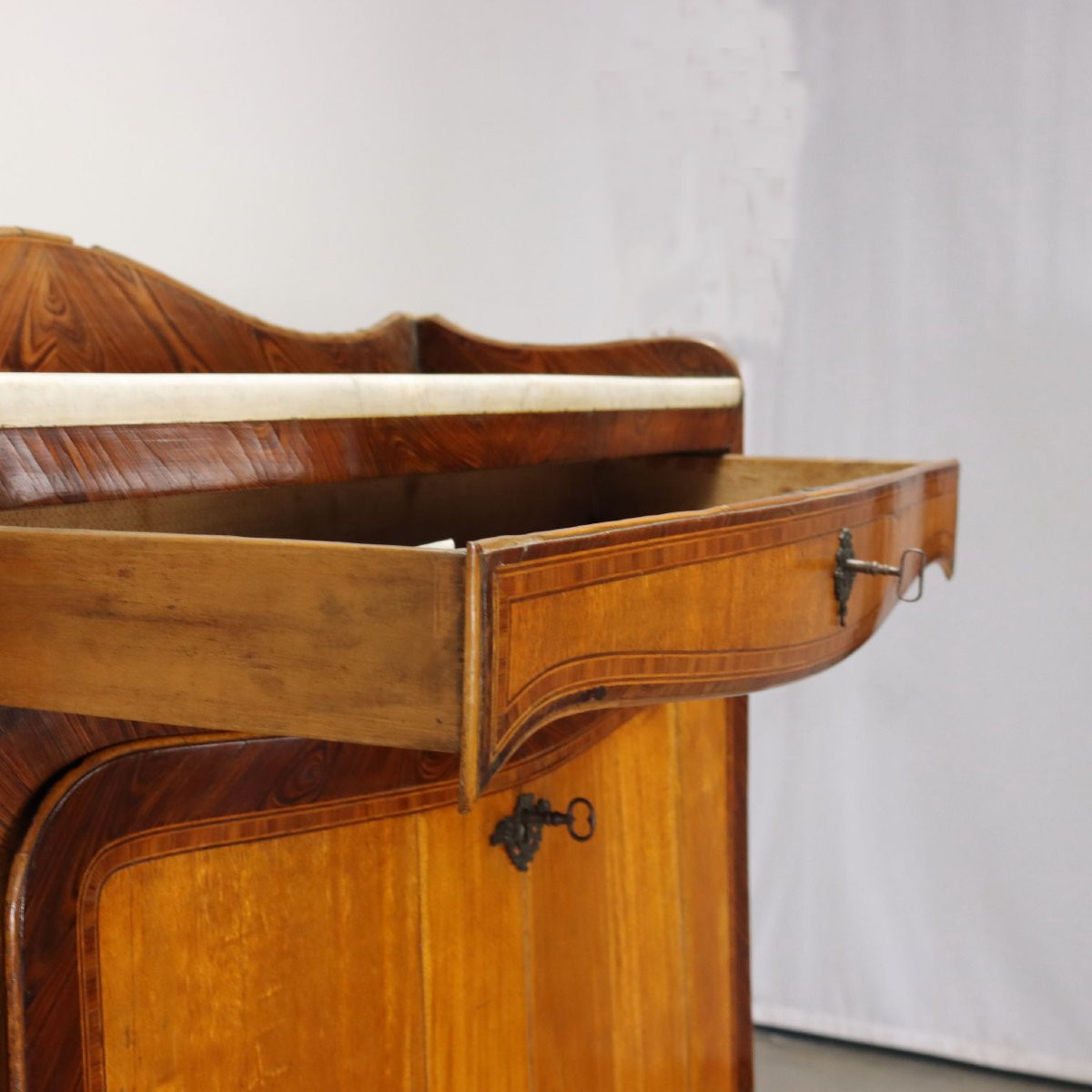 Secretaire Terzo Quarto XVIII Secolo-photo-2
