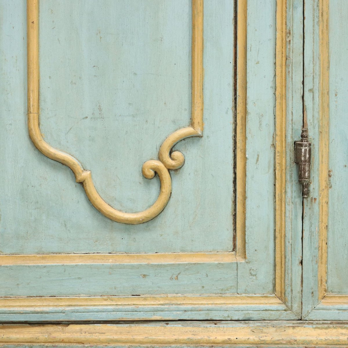 Credenza Doppio Corpo Barocchetto Parma Metà XVIII Secolo-photo-1