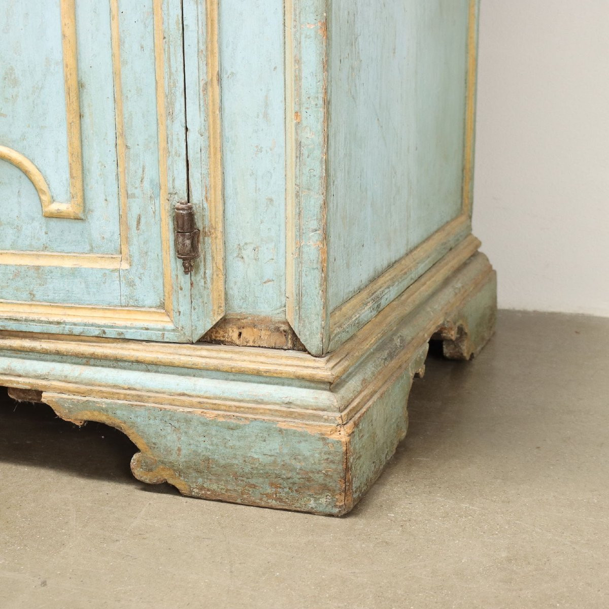 Credenza Doppio Corpo Barocchetto Parma Metà XVIII Secolo-photo-8