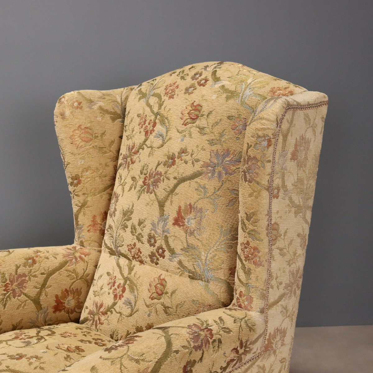 Coppia di Poltrone Bergere Italia Inizio XX Secolo-photo-1