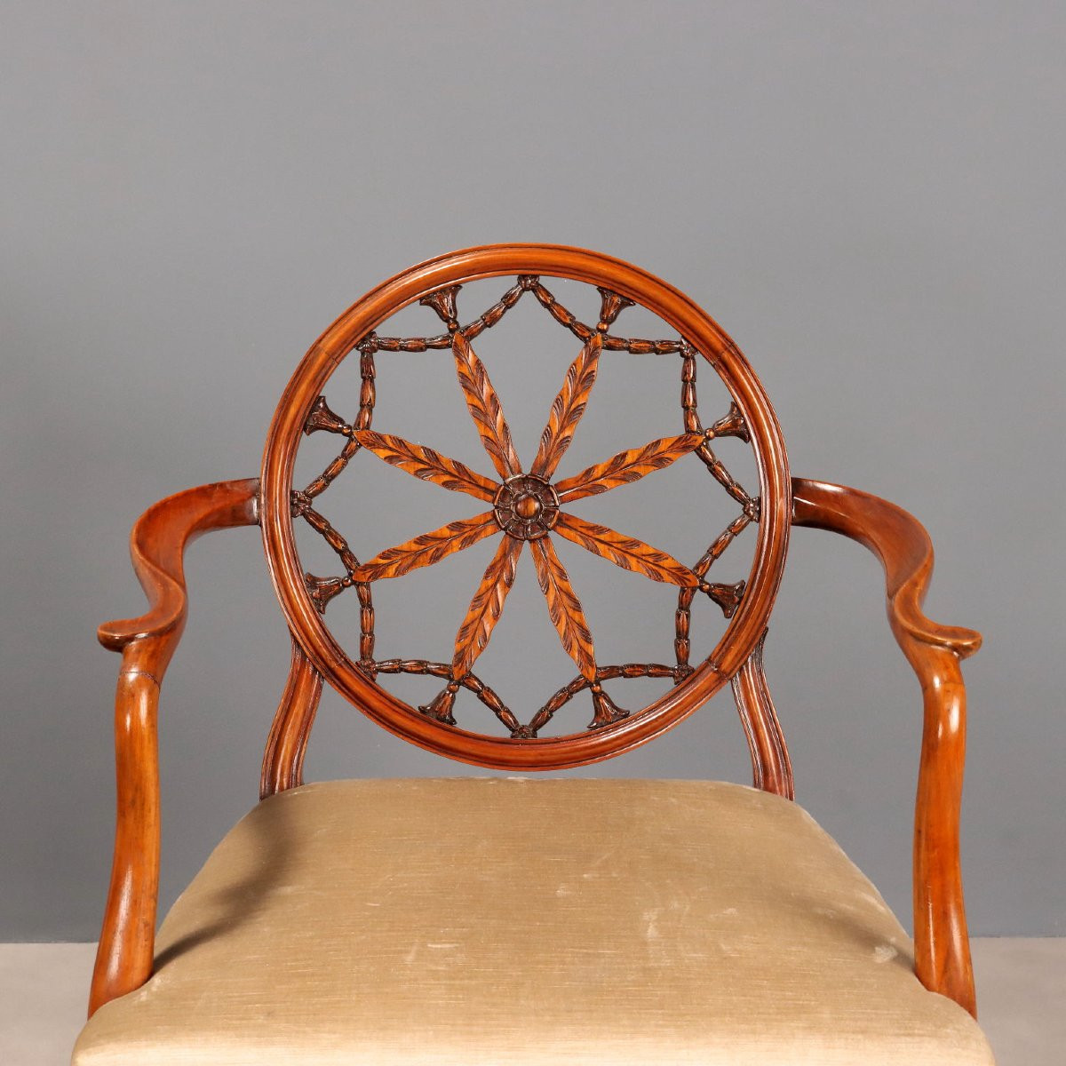Quattro Poltroncine in stile Inghilterra XX Secolo-photo-4