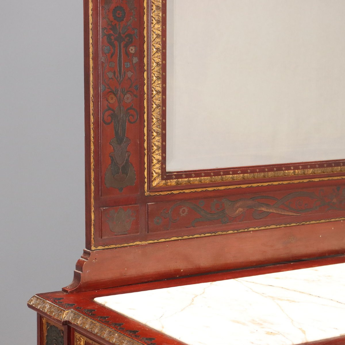 Consolle con Specchio Italia Fine XIX Secolo-photo-1