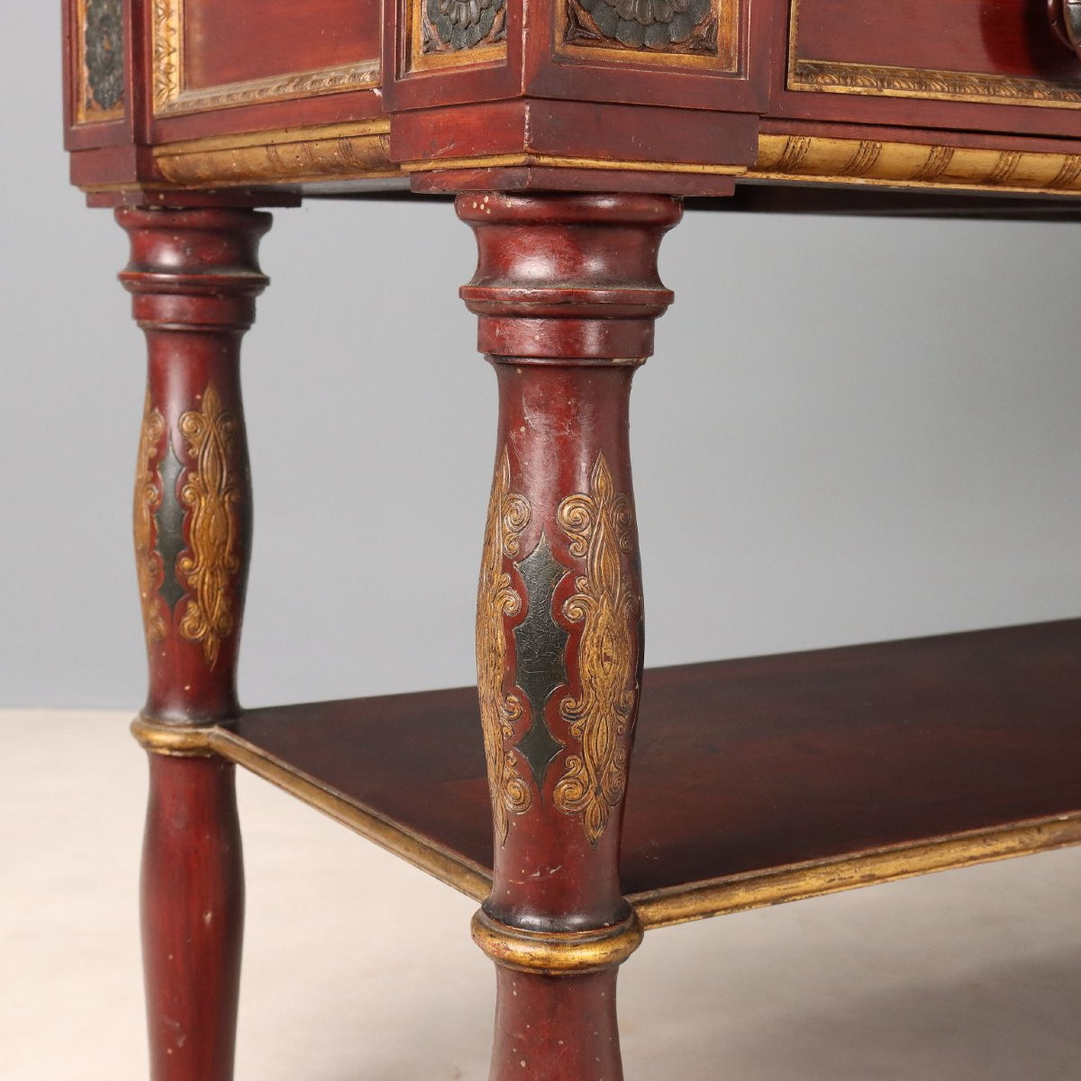 Consolle con Specchio Italia Fine XIX Secolo-photo-4