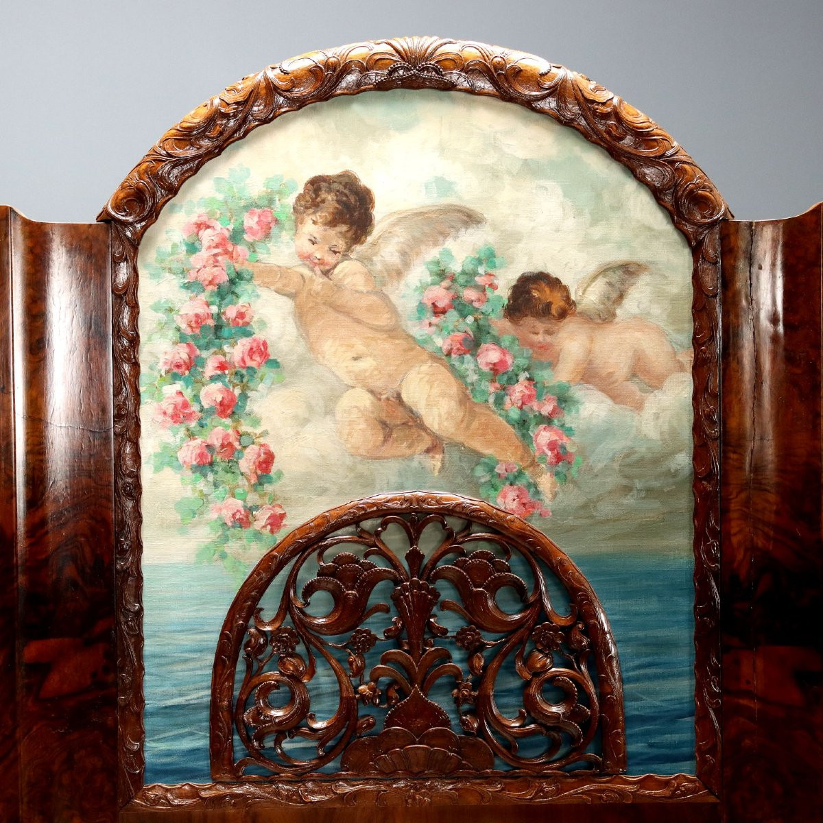 Letto Art Decò Italia Prima Metà XX Secolo-photo-4