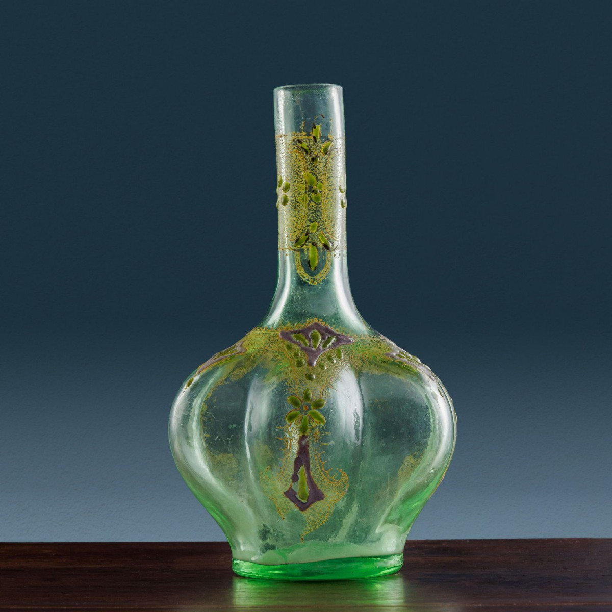 Vaso in Vetro Smaltato Émile Gallé. Nancy, 1894-1897.