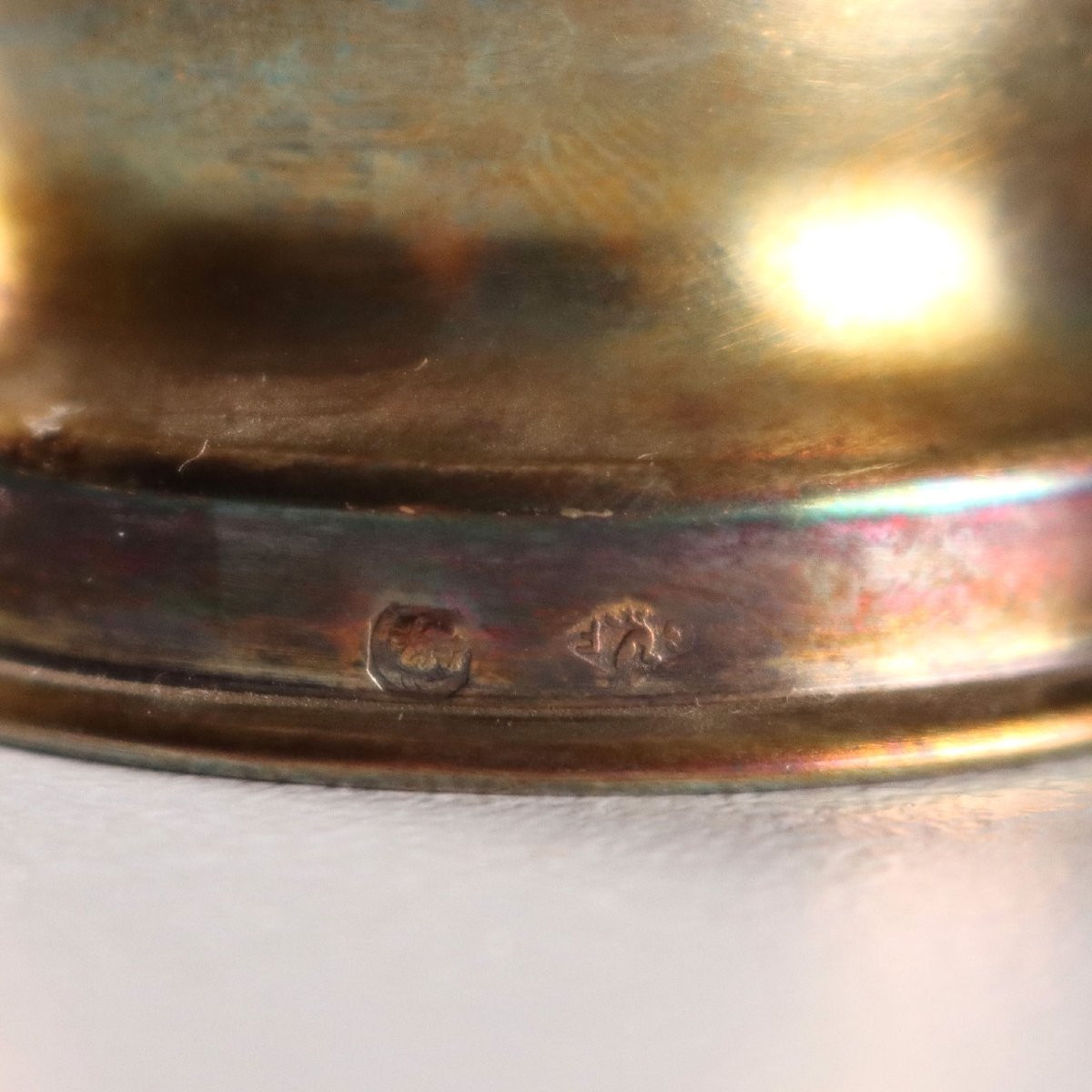 Coppia di Profumatori in Argento e Porcellana Manifattura di Limoges Francia Primi '900-photo-6