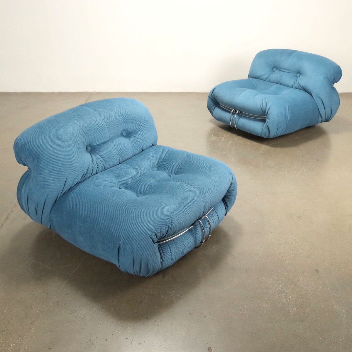 Poltrone 'Soriana' di Afra & Tobia Scarpa per Cassina