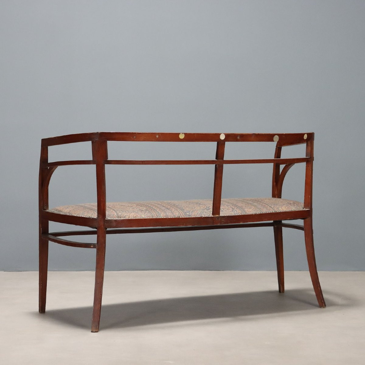 Divanetto Liberty Italia Fine XIX Secolo-photo-4