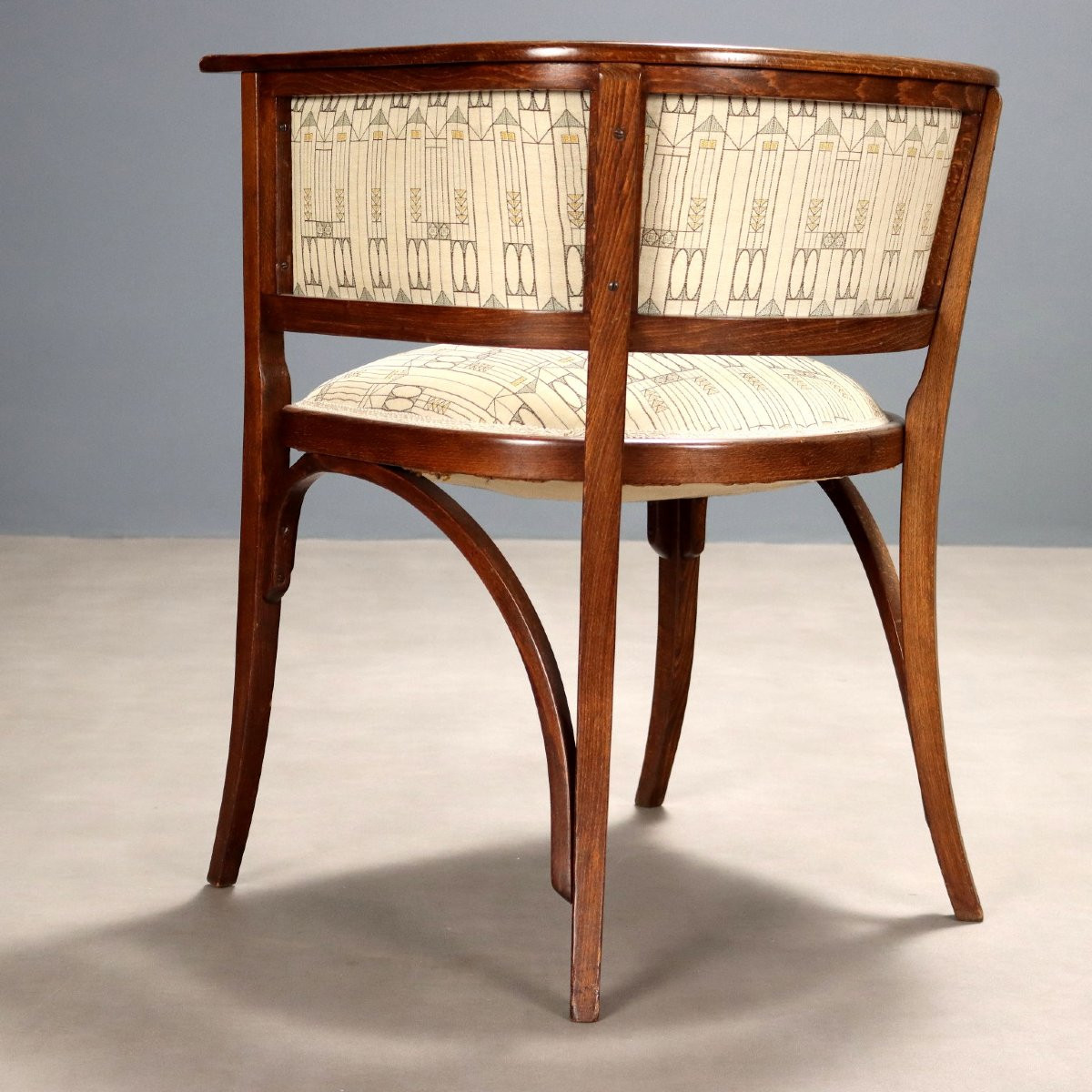 Salottino Thonet Mundus in Faggio Vienna Inizio XX Secolo-photo-8