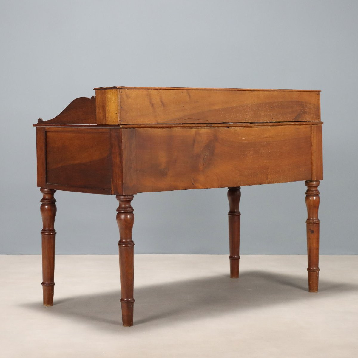 Scrivania in Noce Italia XIX Secolo-photo-5