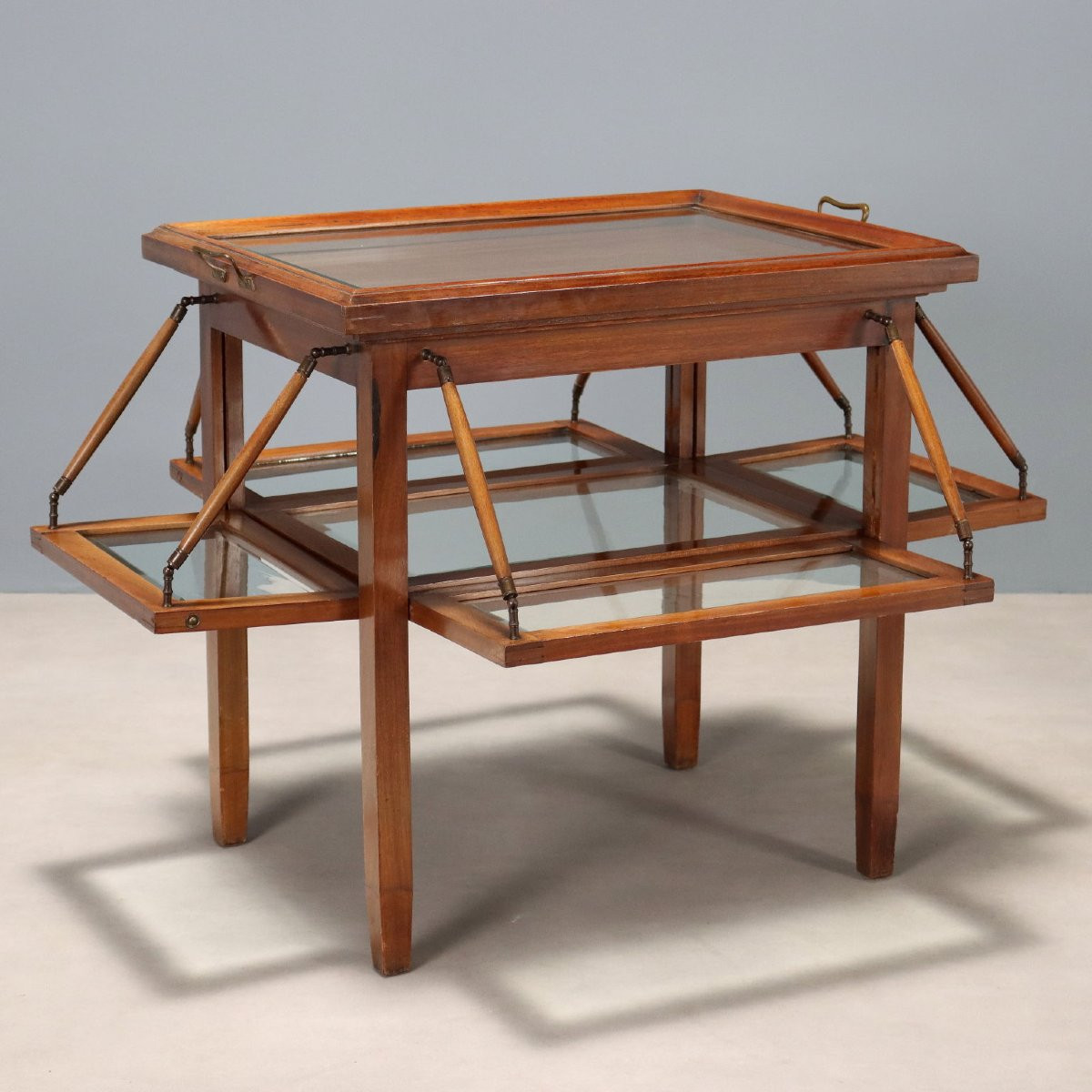 Tavolino Espositore Italia Fine XIX Secolo-photo-3