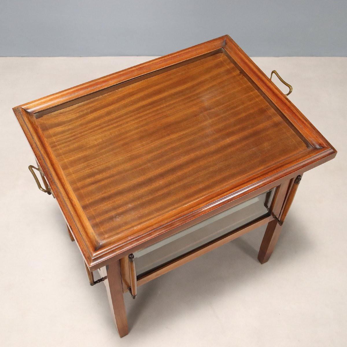 Tavolino Espositore Italia Fine XIX Secolo-photo-2