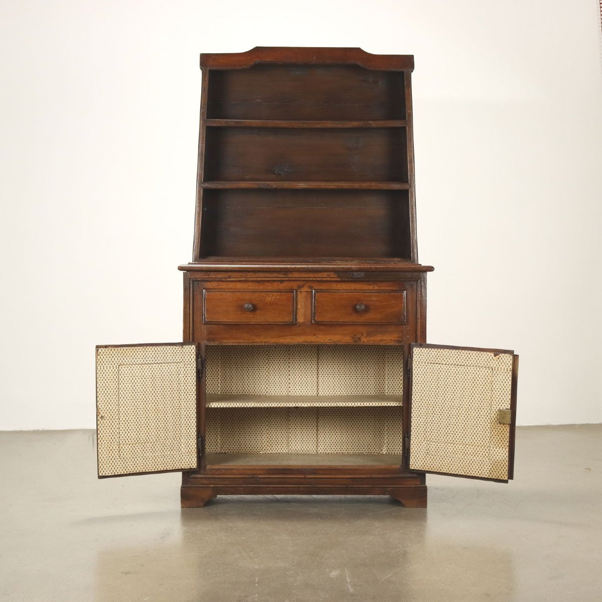 Credenza Piemontese con Piattaia Credenza in noce-photo-3