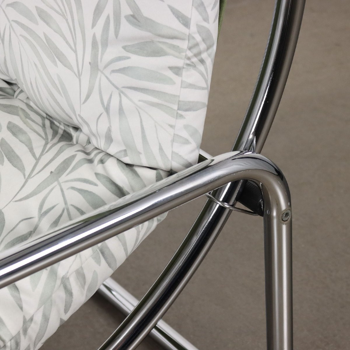 Poltrona Jungle Collection Vintage Velluto Italia Anni 60 Restaurata-photo-1