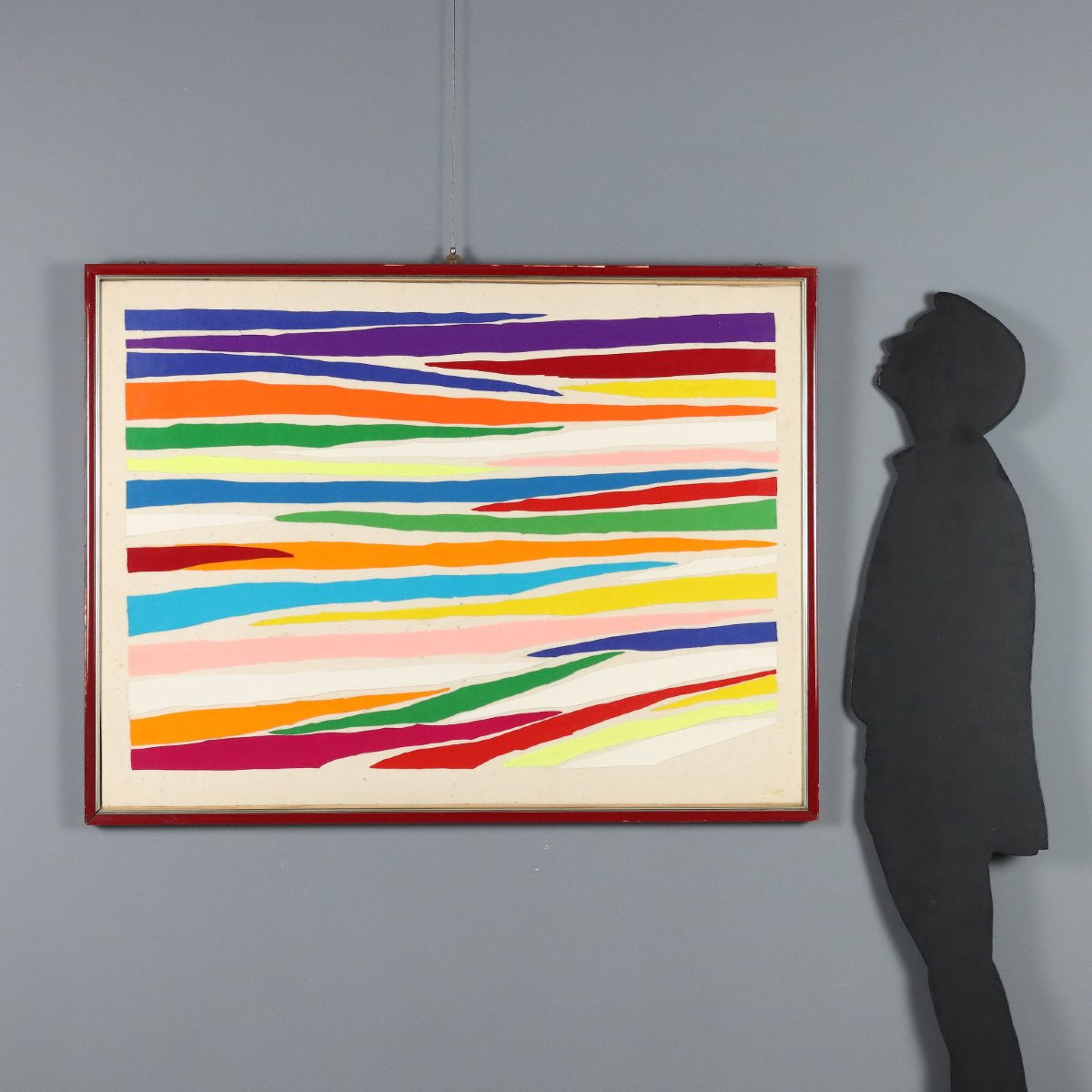 Opera di Piero Dorazio, Multiplo in Feltro 1974-photo-2