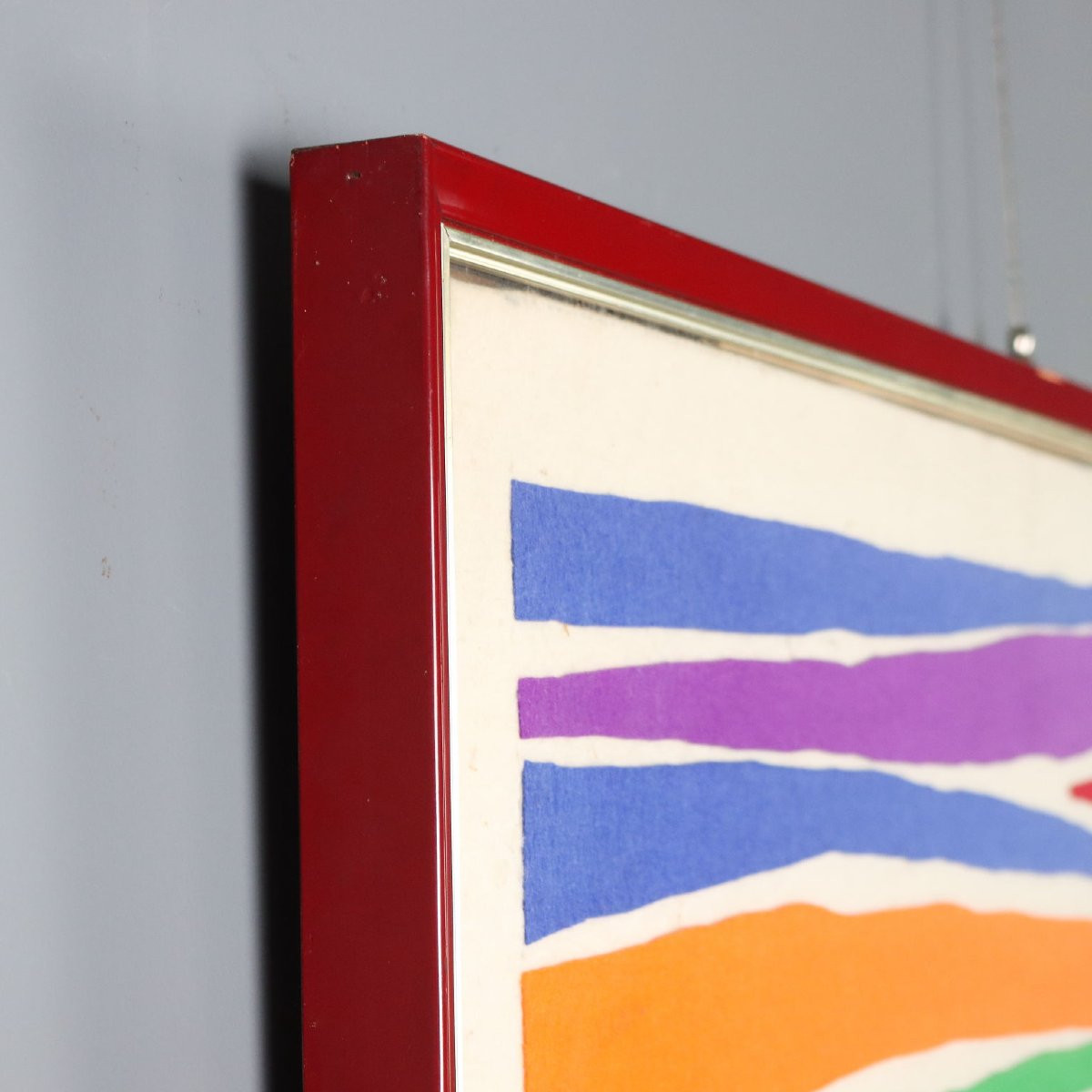 Opera di Piero Dorazio, Multiplo in Feltro 1974-photo-4