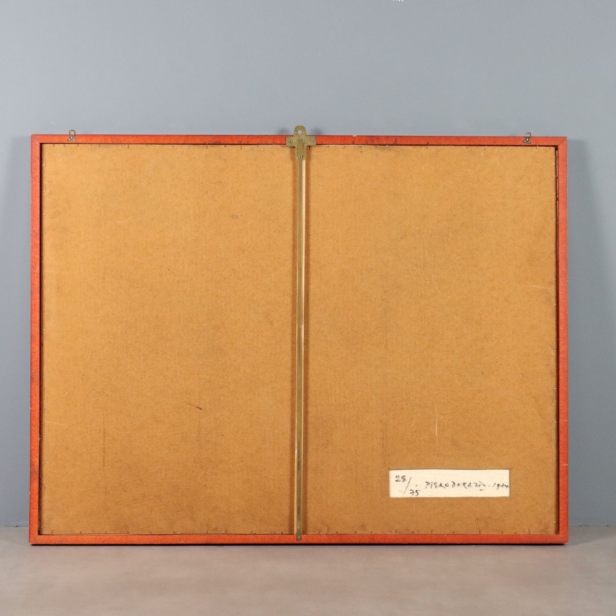 Opera di Piero Dorazio, Multiplo in Feltro 1974-photo-5