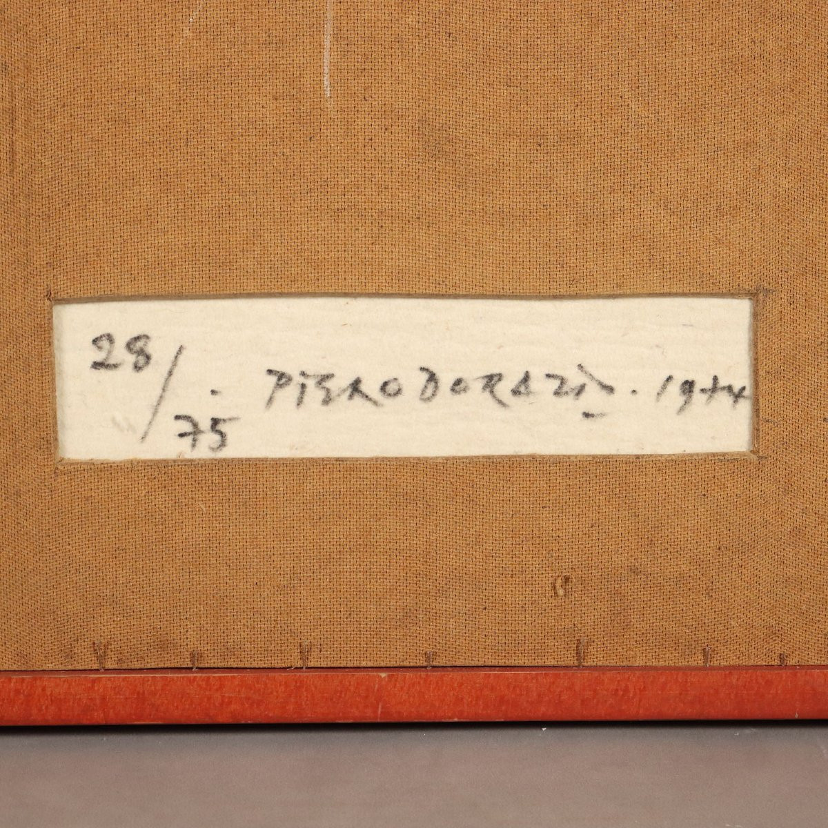 Opera di Piero Dorazio, Multiplo in Feltro 1974-photo-6