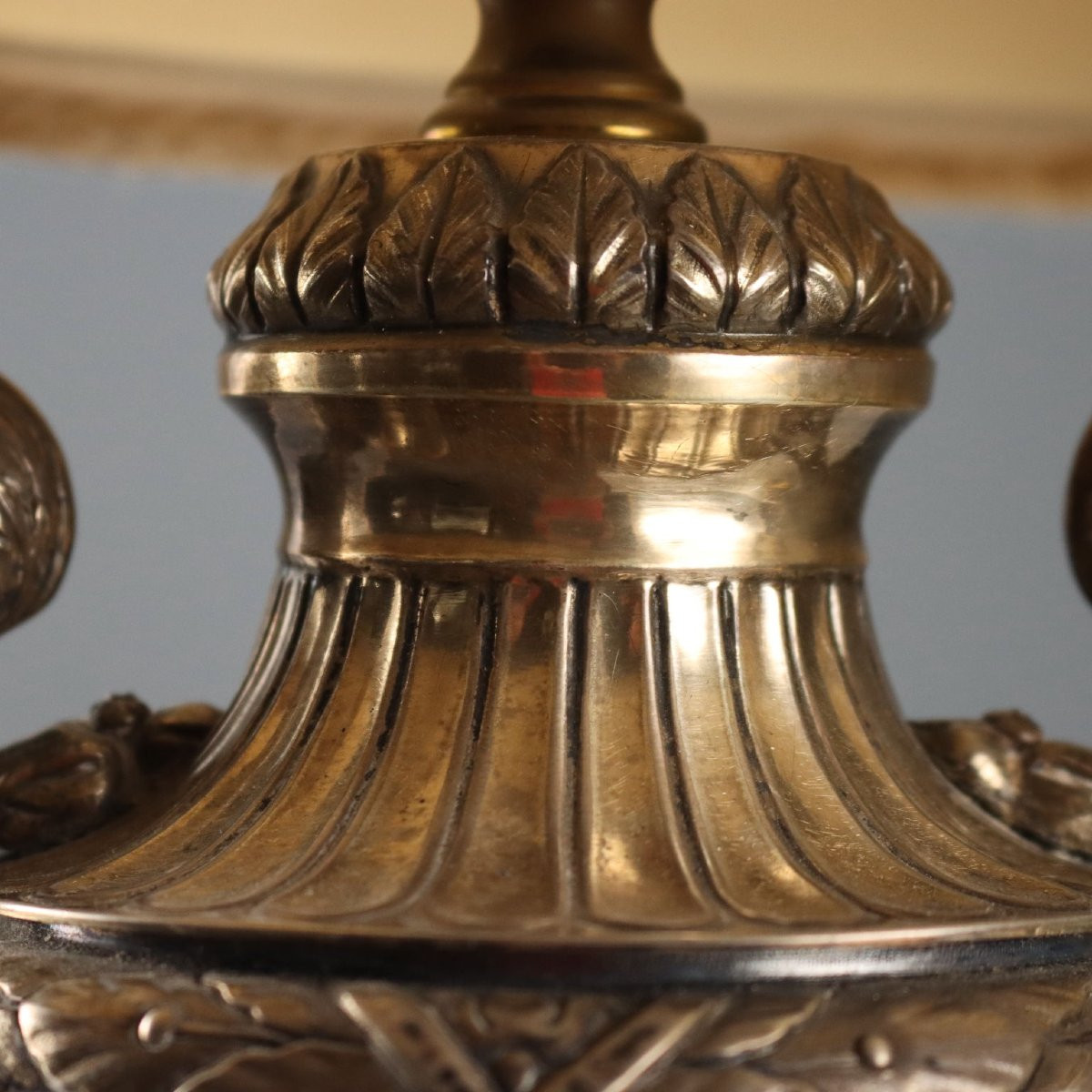 Coppia di Lampade in Argento e Bronzo Europa Prima Metà '900-photo-4