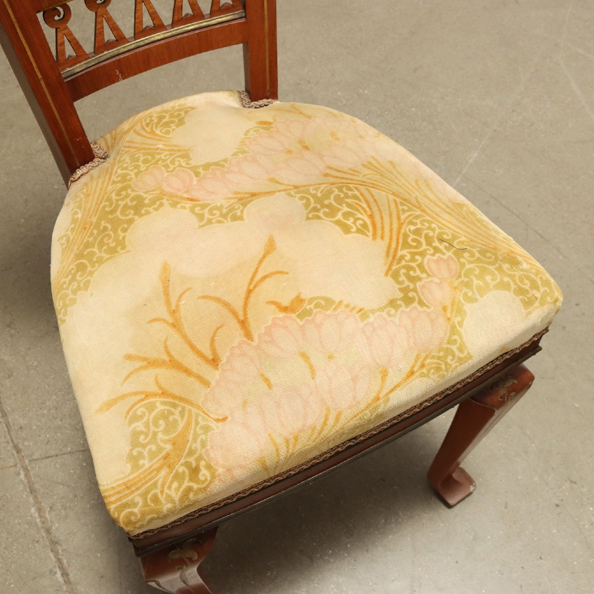 Gruppo di Due Poltrone e Quattro Sedie Liberty Coppia di Poltrone e quattro Sedie-photo-4