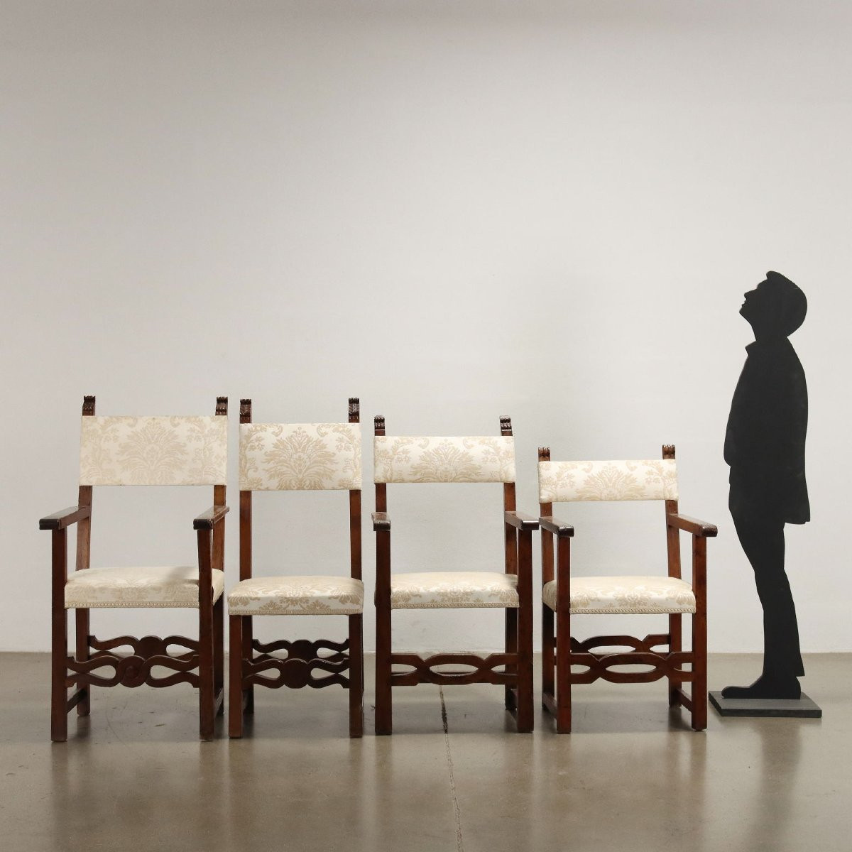 Set di 3 Poltrone e una Sedia Italia inizi XIX secolo-photo-2