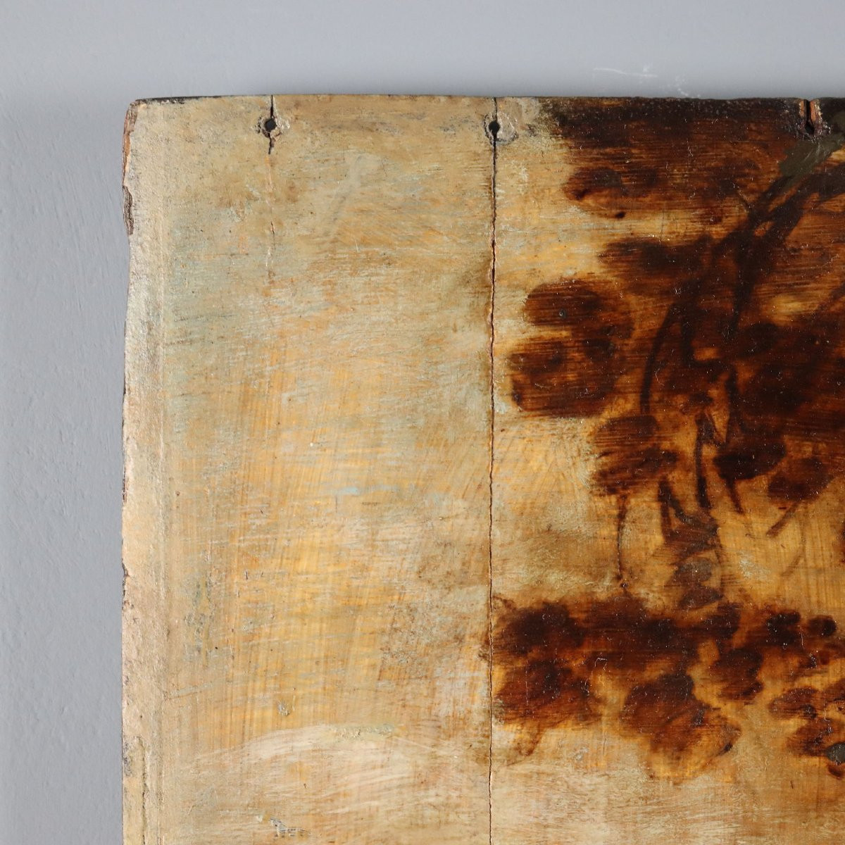 Dipinto Antico Matrimonio Mistico di Santa Caterina XVI Secolo Originale-photo-5