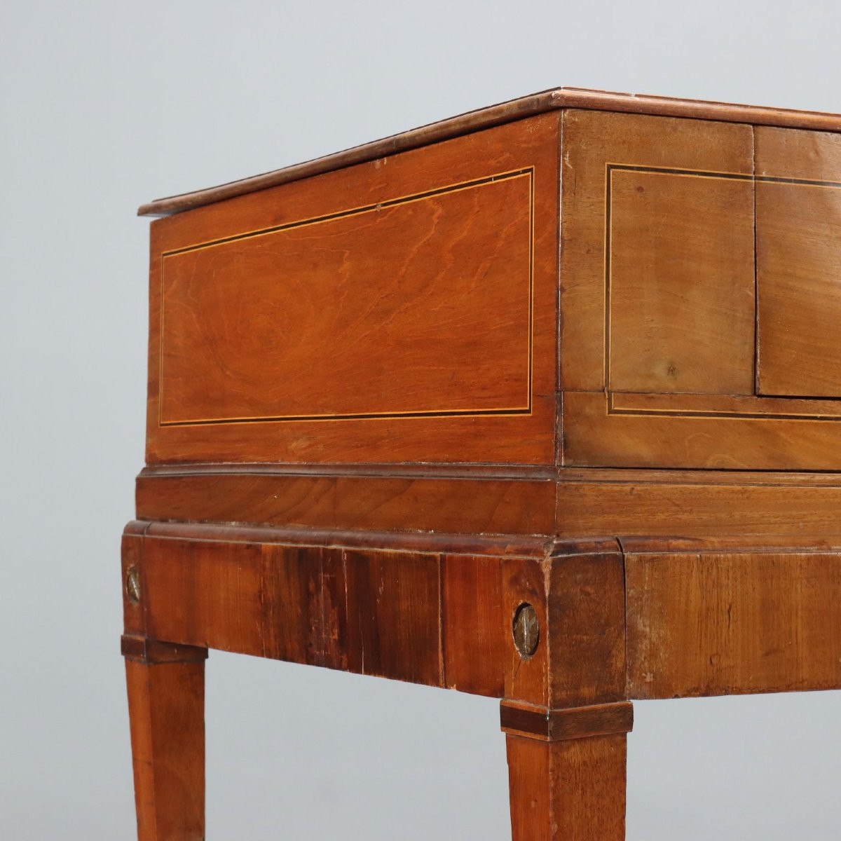 Fortepiano in Mogano LONGMAN & BRODERIP Inghilterra Fine XVIII Secolo-photo-4