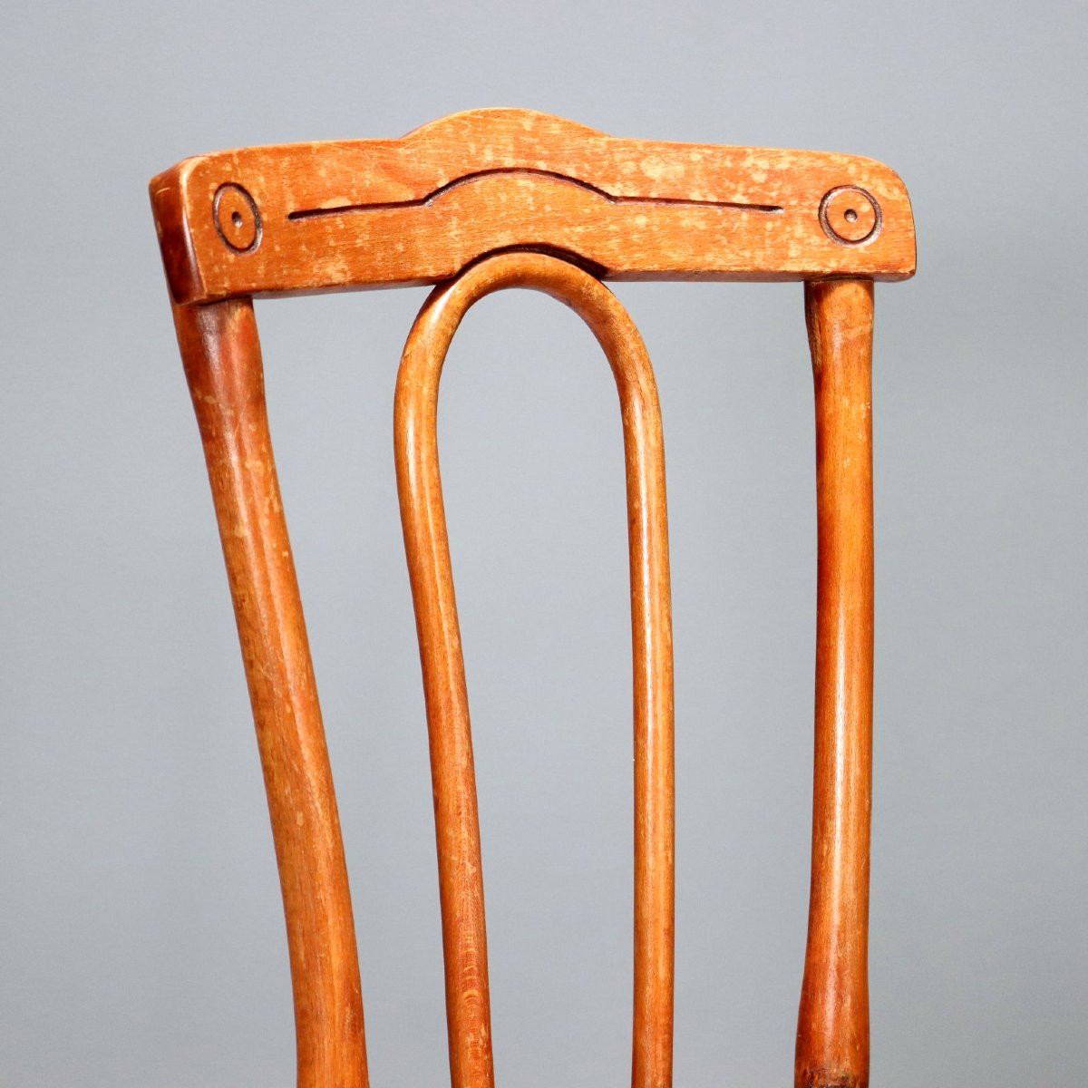 Gruppo 4 Sedie Thonet in Faggio Austria Fine XIX Secolo-photo-3