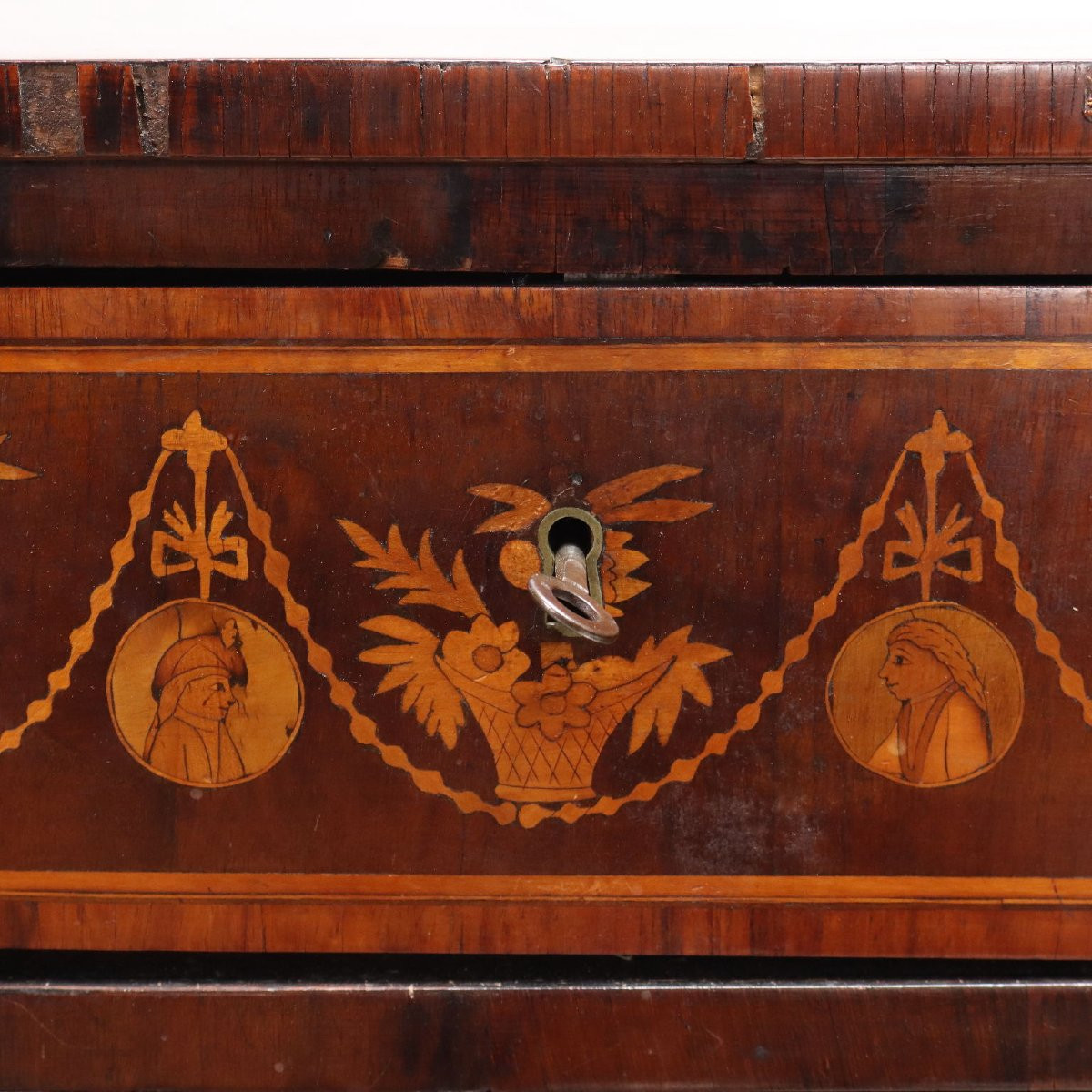 Coppia di Comò Neoclassici Lombardi Italia Ultimo Quarto XVIII Secolo-photo-3