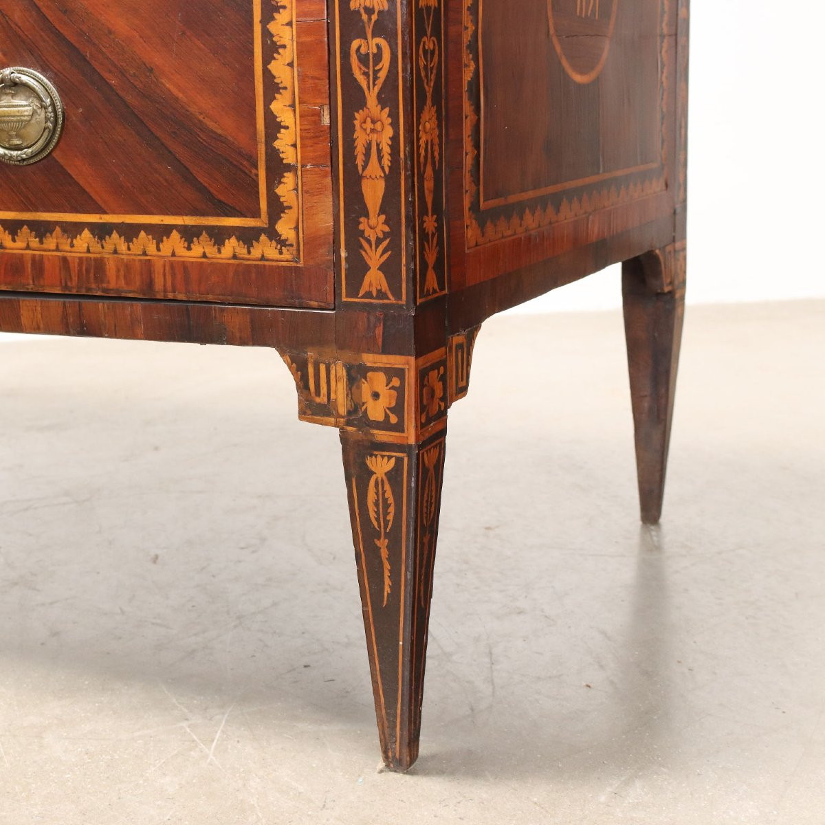 Coppia di Comò Neoclassici Lombardi Italia Ultimo Quarto XVIII Secolo-photo-5