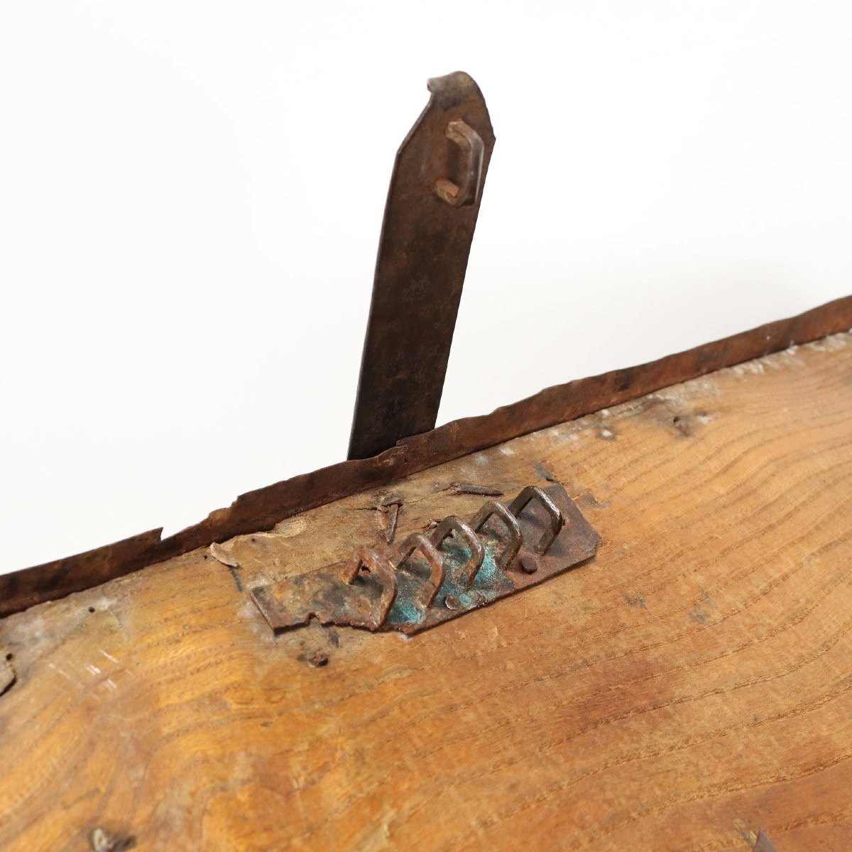 Baule di Gusto Neorinascimentale con Tavolino Italia Inizio XIX Secolo-photo-3