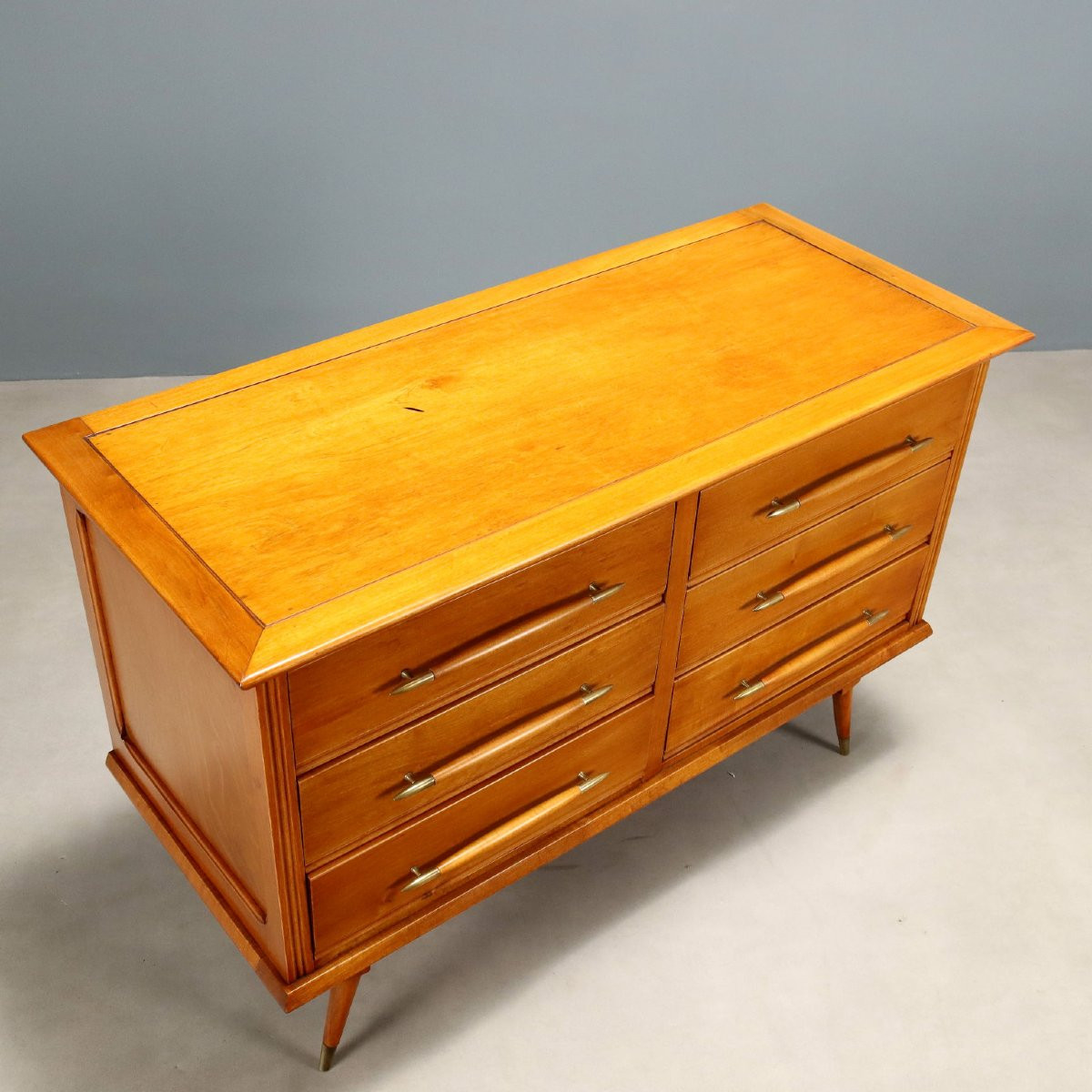 Cassettiera a sei Cassetti Anni '60-photo-3