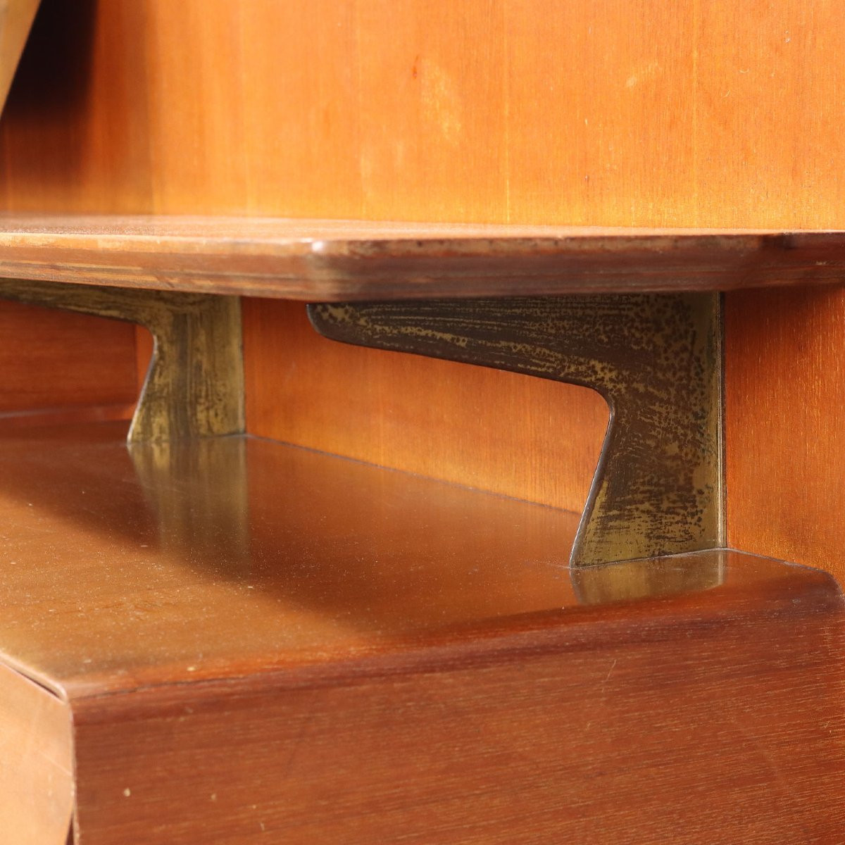 Toelette con Specchio e Sgabellino Anni '60-photo-4