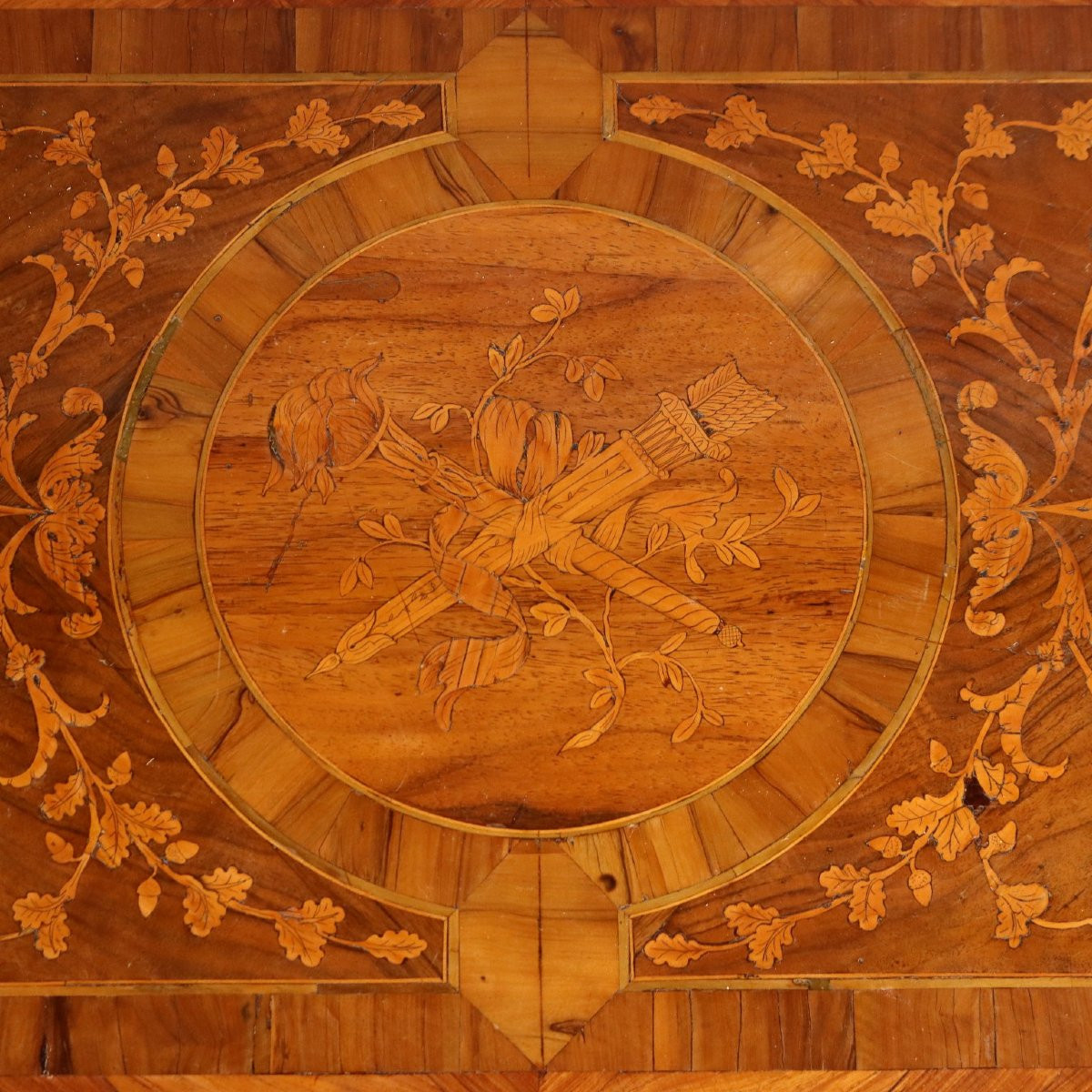 Cassettone Neoclassico in Noce Emilia Ultimo Quarto XVIII Secolo-photo-4