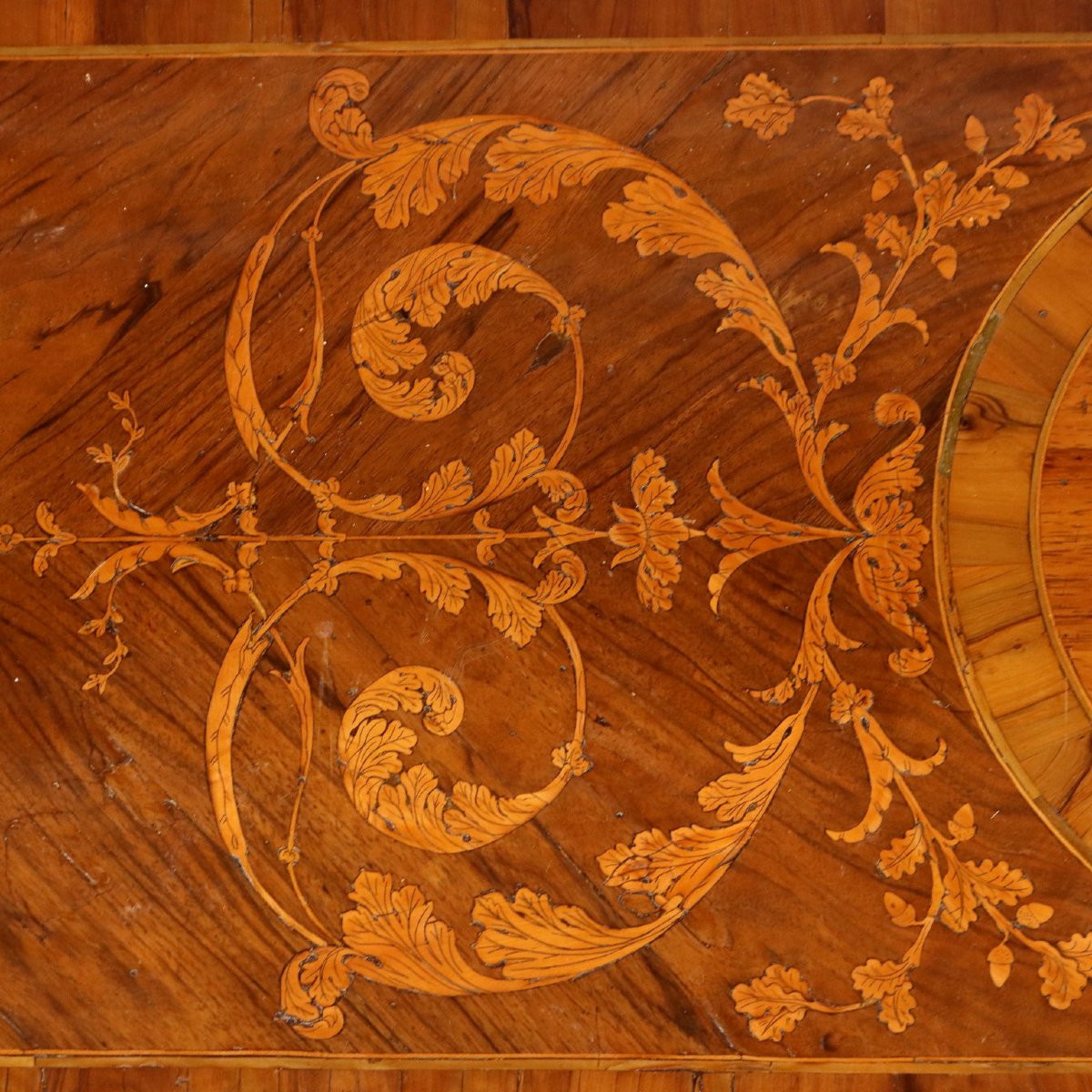 Cassettone Neoclassico in Noce Emilia Ultimo Quarto XVIII Secolo-photo-5