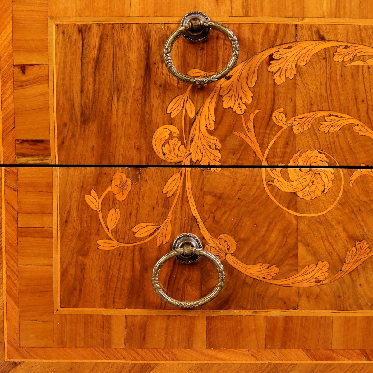 Cassettone Neoclassico in Noce Emilia Ultimo Quarto XVIII Secolo-photo-7