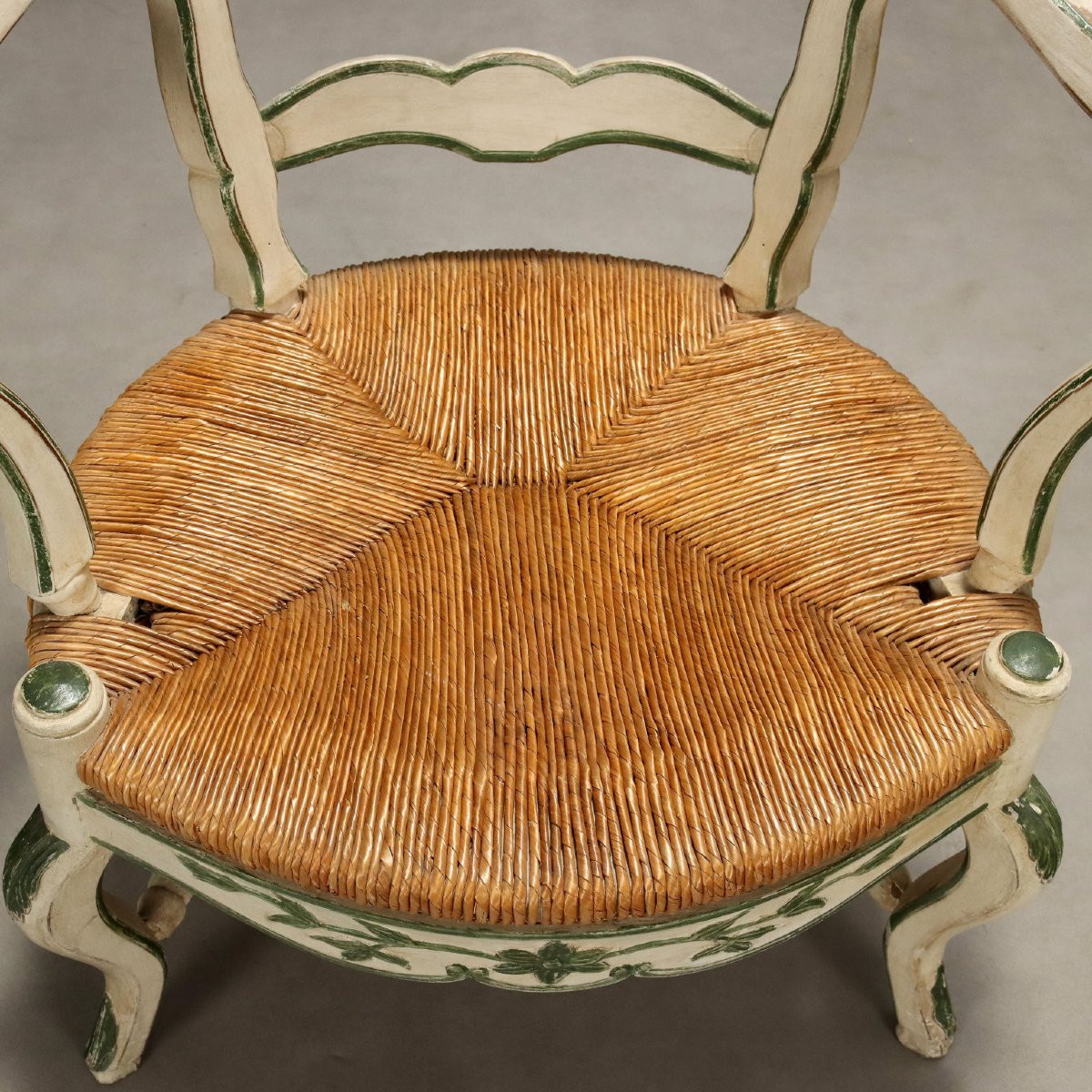 Coppia di Poltrone in Stile Barocchetto Italia Fine XIX Secolo-photo-1