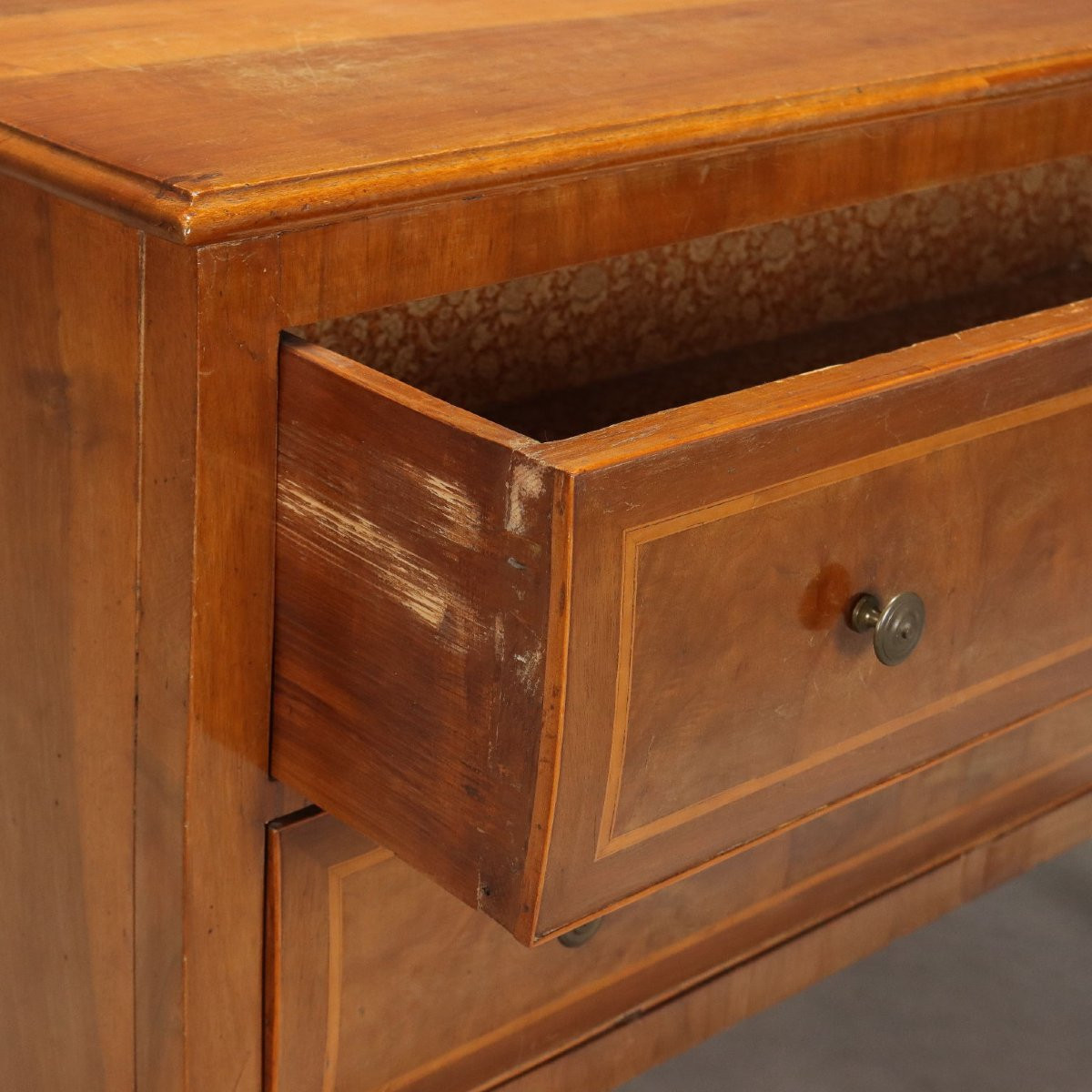 Cassettone Neoclassico Italia Terzo Quarto XVIII Secolo-photo-4