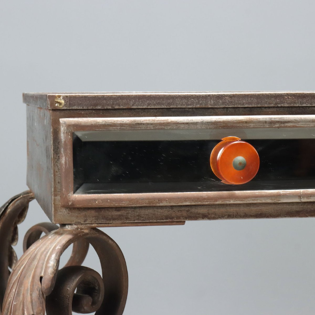 Consolle in Ferro e Specchi Italia XX Secolo-photo-3