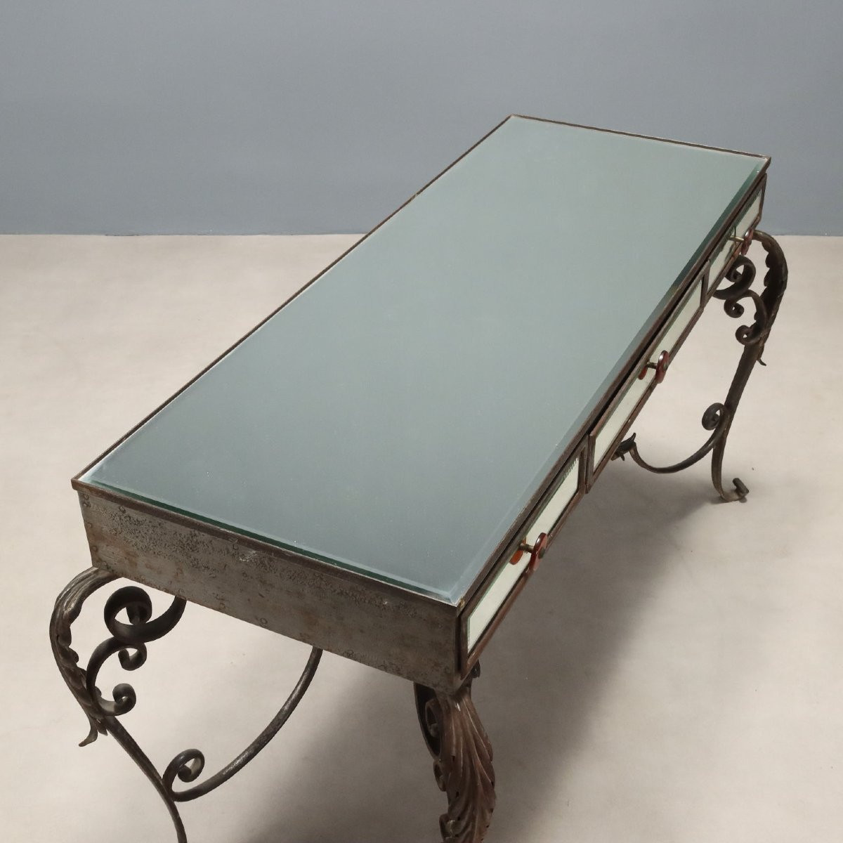 Consolle in Ferro e Specchi Italia XX Secolo-photo-8