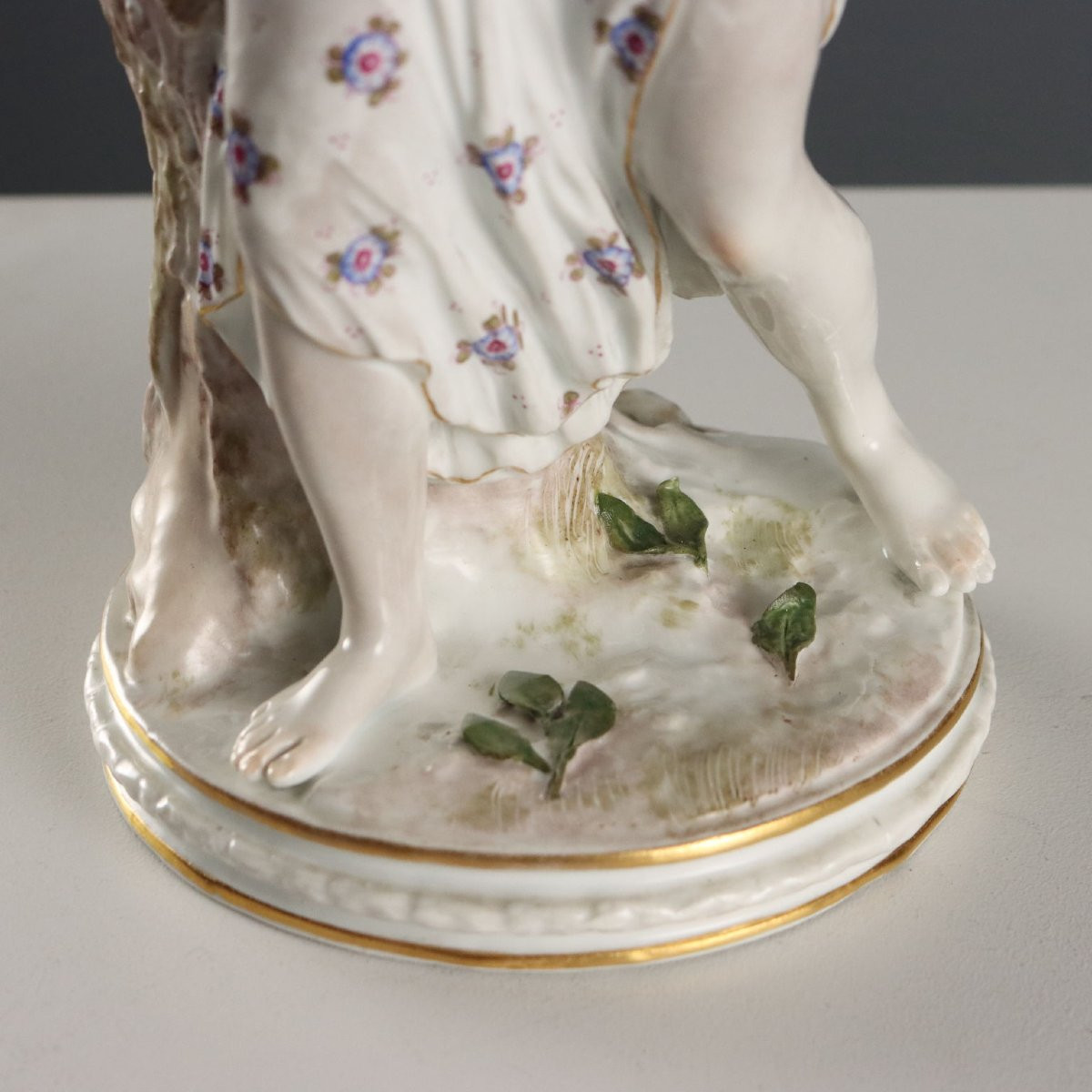 Coppia di Statue in Porcellana Edmé Samson Parigi Francia Fine '800-photo-2