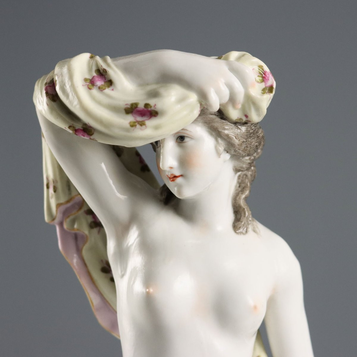 Coppia di Statue in Porcellana Edmé Samson Parigi Francia Fine '800-photo-3