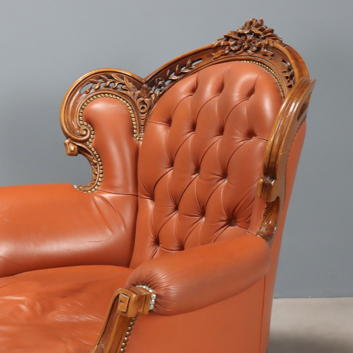 Coppia poltrone Italia, inizio XX Secolo-photo-1