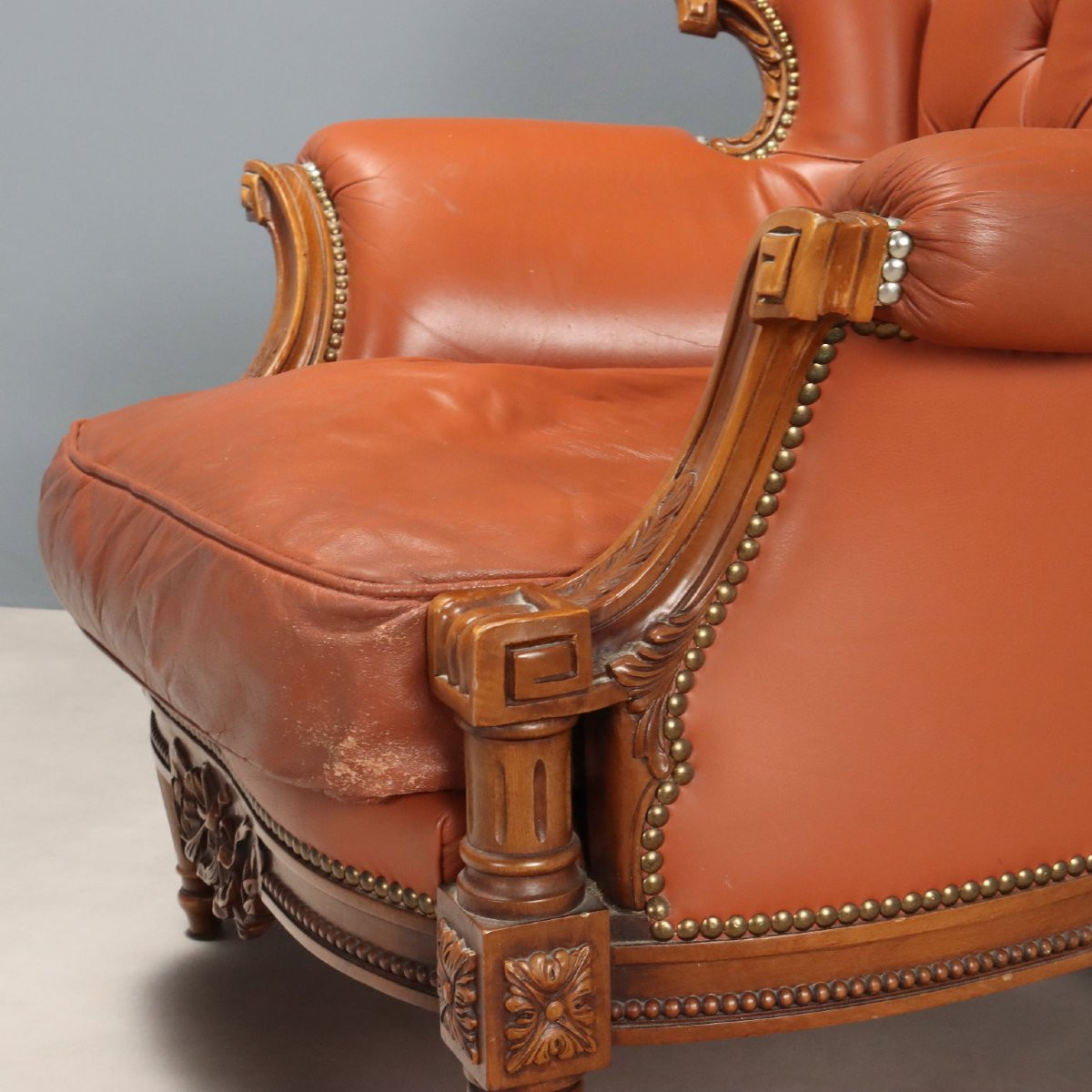 Coppia poltrone Italia, inizio XX Secolo-photo-2