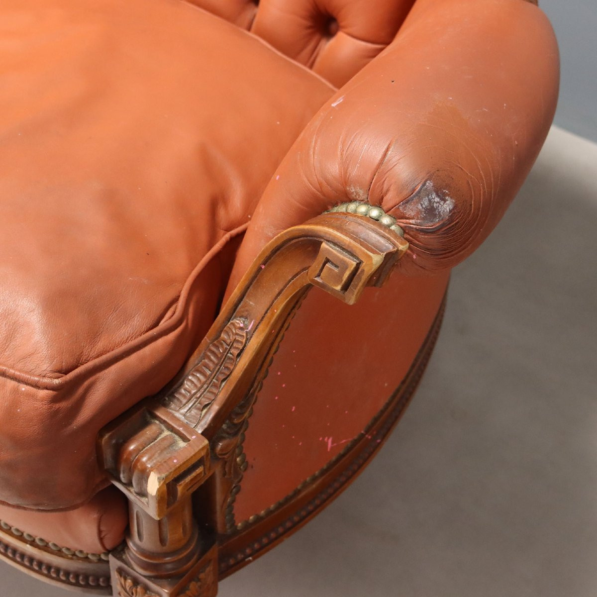 Divano in Stile Neoclassico Italia Inizio XX Secolo-photo-2