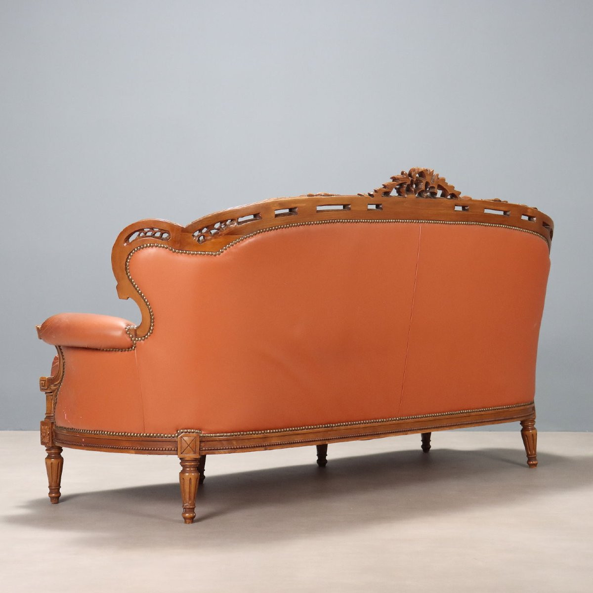 Divano in Stile Neoclassico Italia Inizio XX Secolo-photo-7