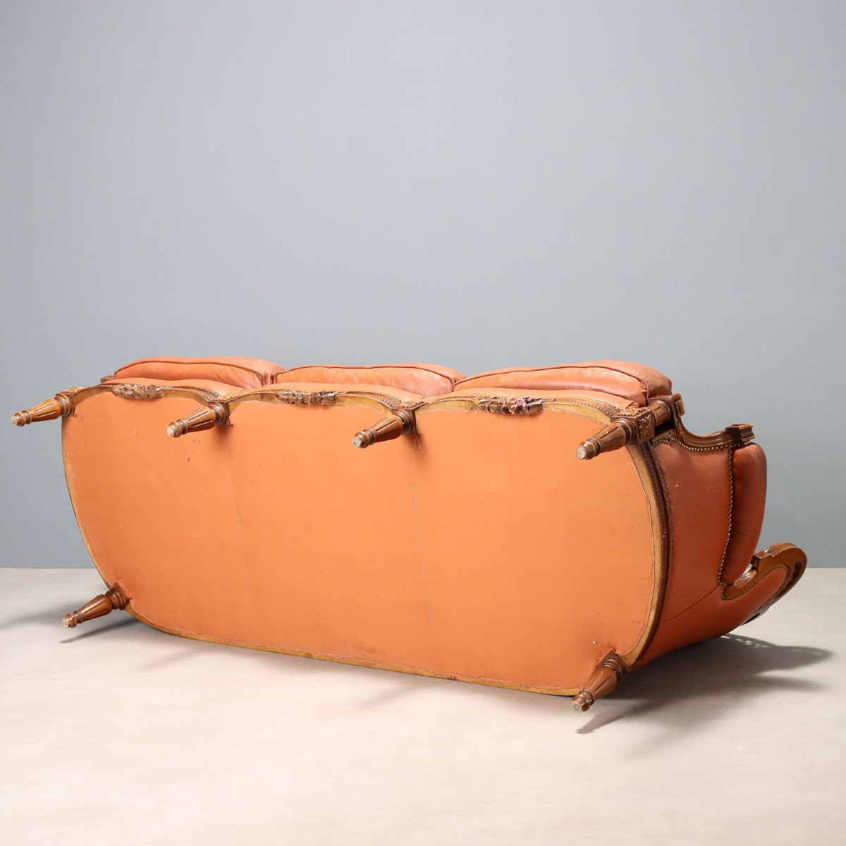 Divano in Stile Neoclassico Italia Inizio XX Secolo-photo-8