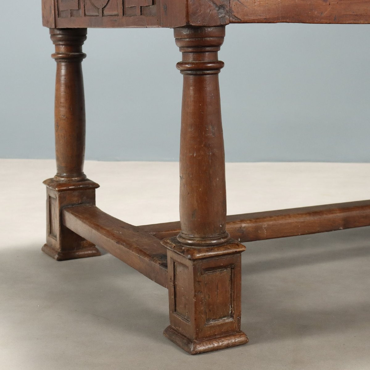 Tavolo in Noce Spagna XVII Secolo-photo-3